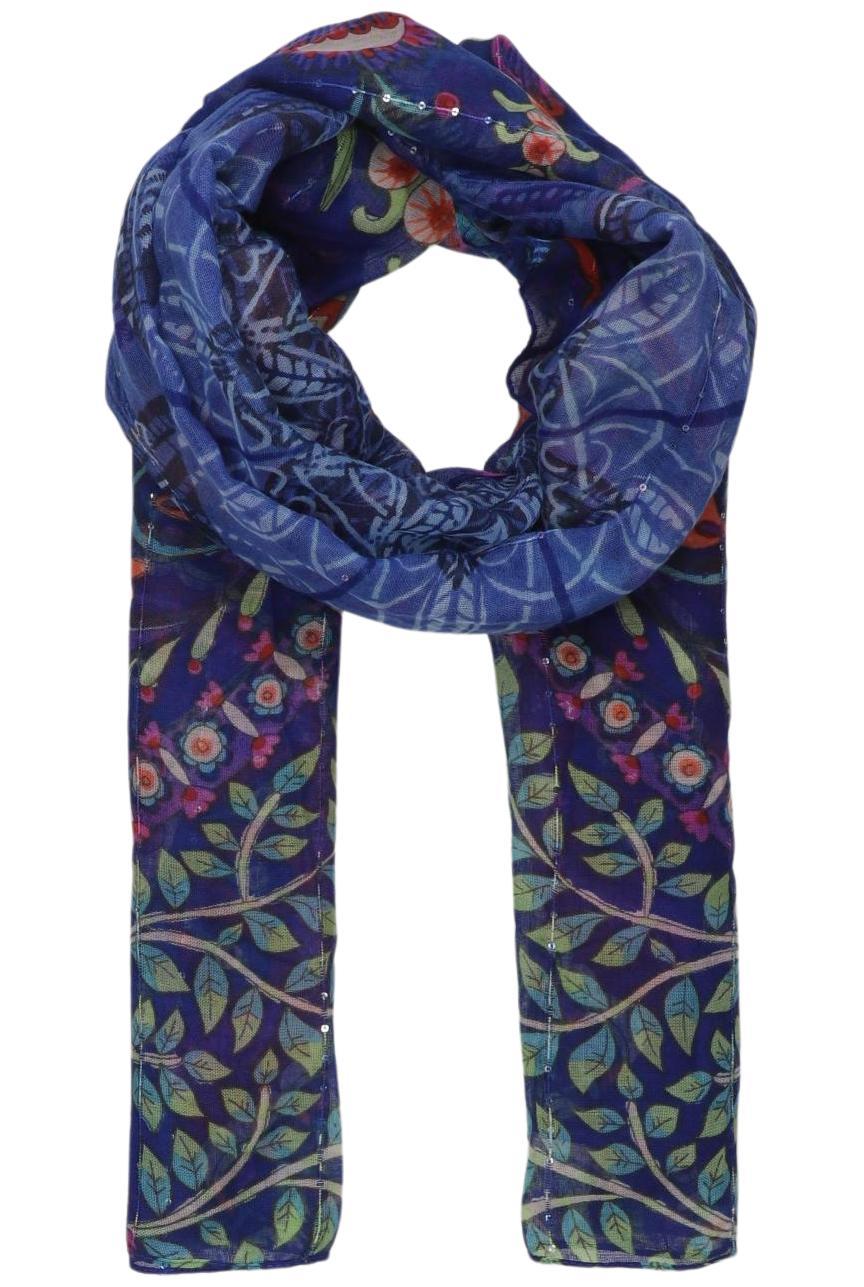 

Desigual Damen Schal, blau, Gr.