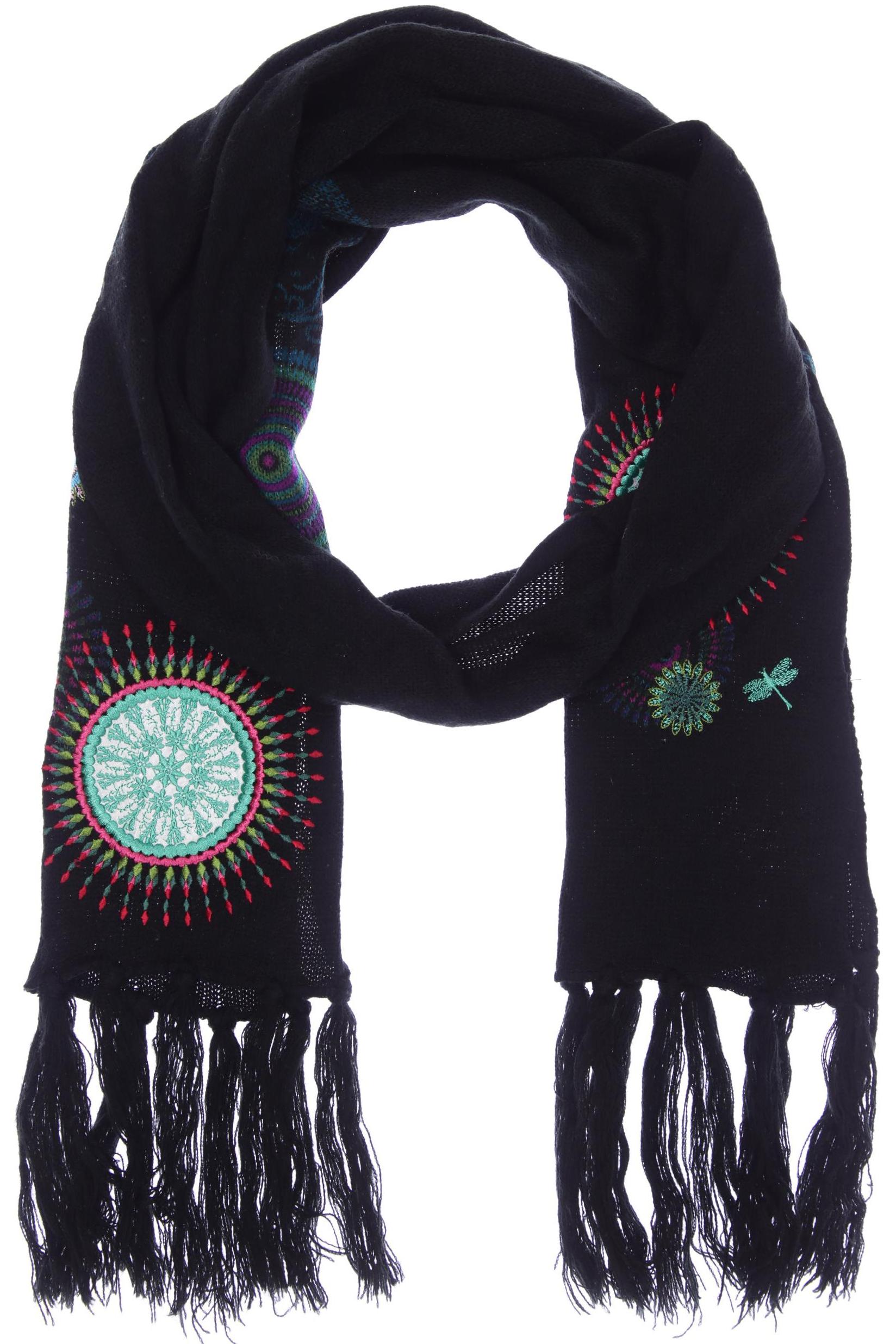 

Desigual Damen Schal, schwarz, Gr.
