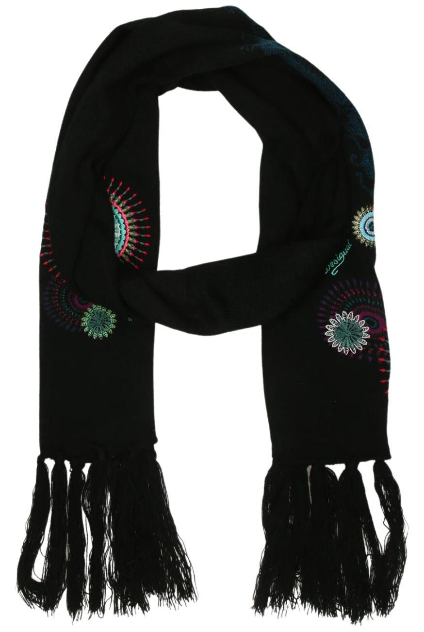 

Desigual Damen Schal, schwarz, Gr.