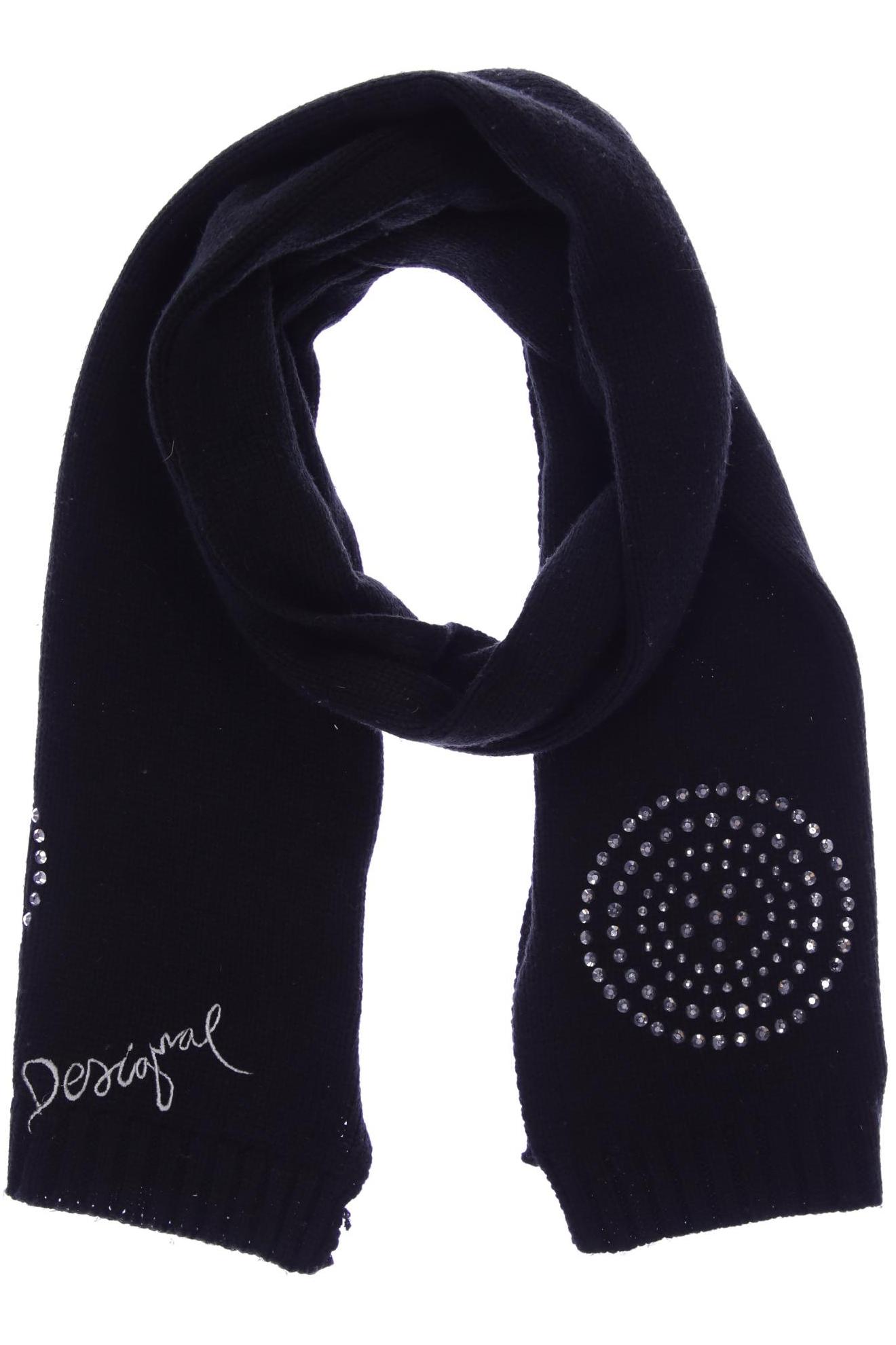 

Desigual Damen Schal, schwarz, Gr.