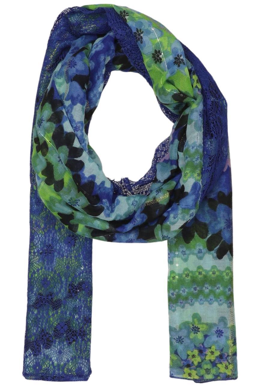 

Desigual Damen Schal, blau, Gr.