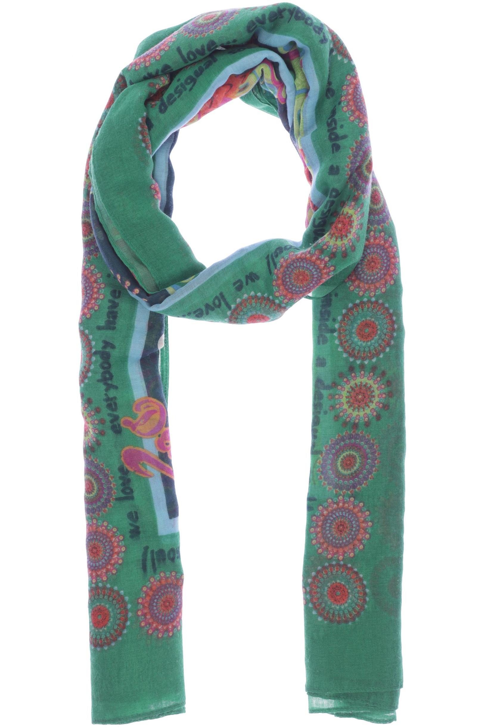 

Desigual Damen Schal, grün, Gr.