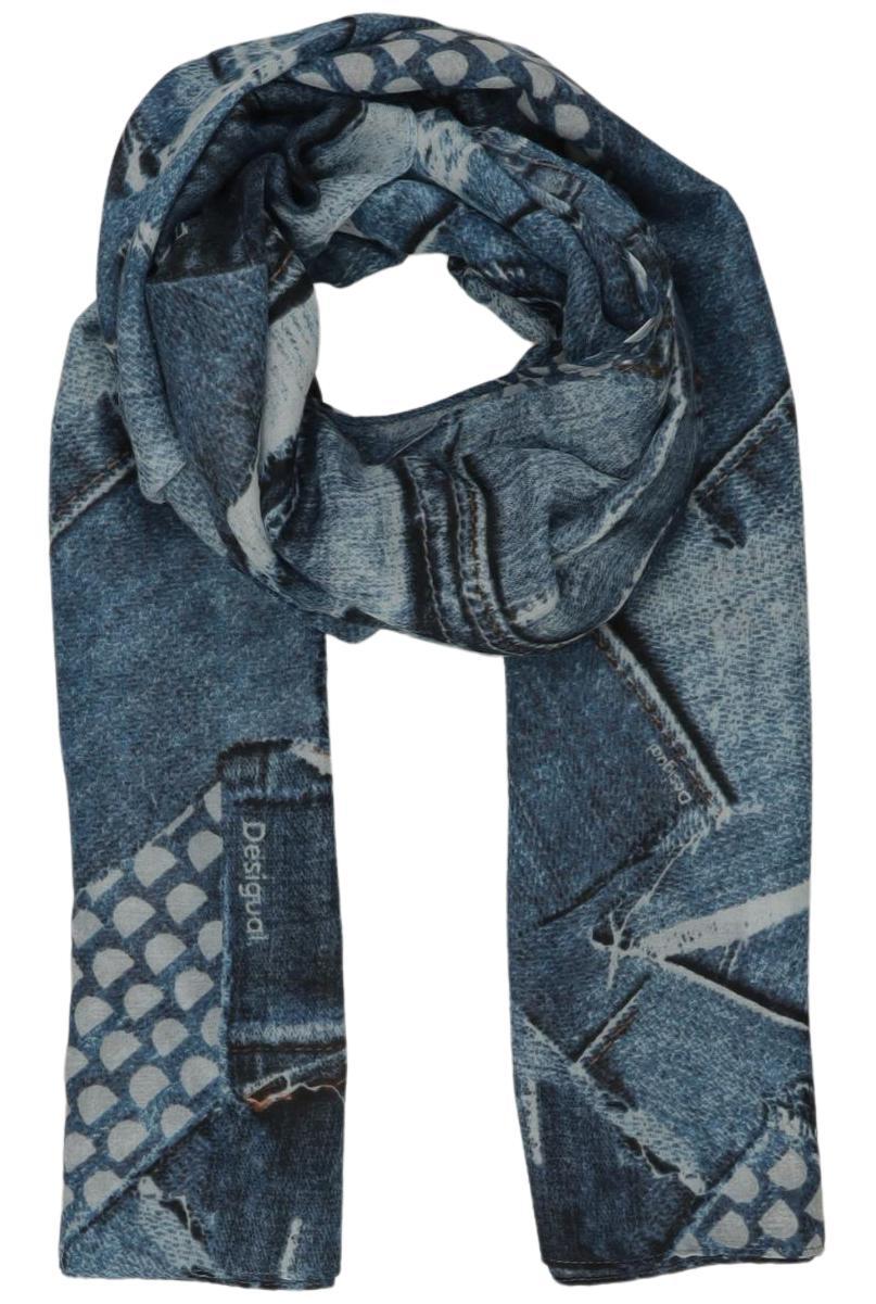 

Desigual Damen Schal, blau, Gr.