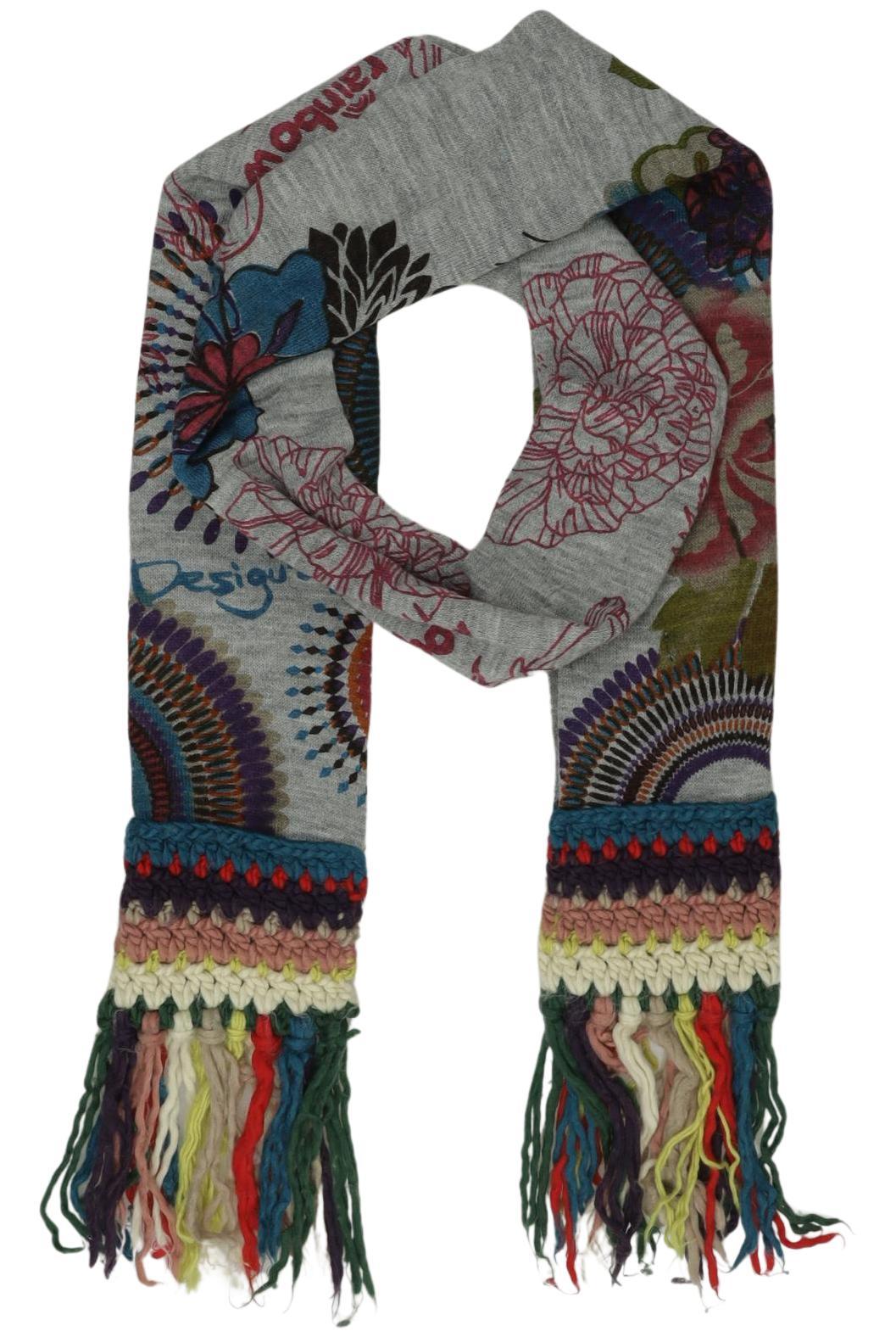 

Desigual Damen Schal, grau, Gr.