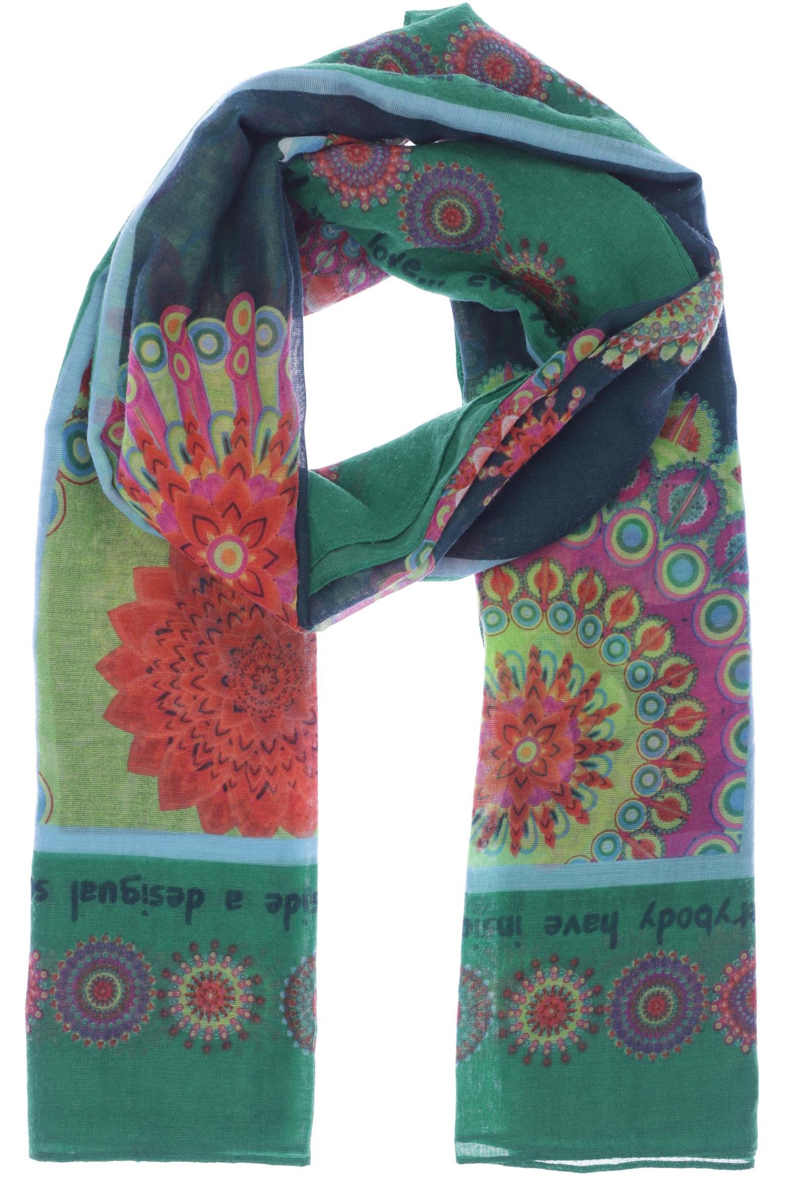 

Desigual Damen Schal, grün, Gr.