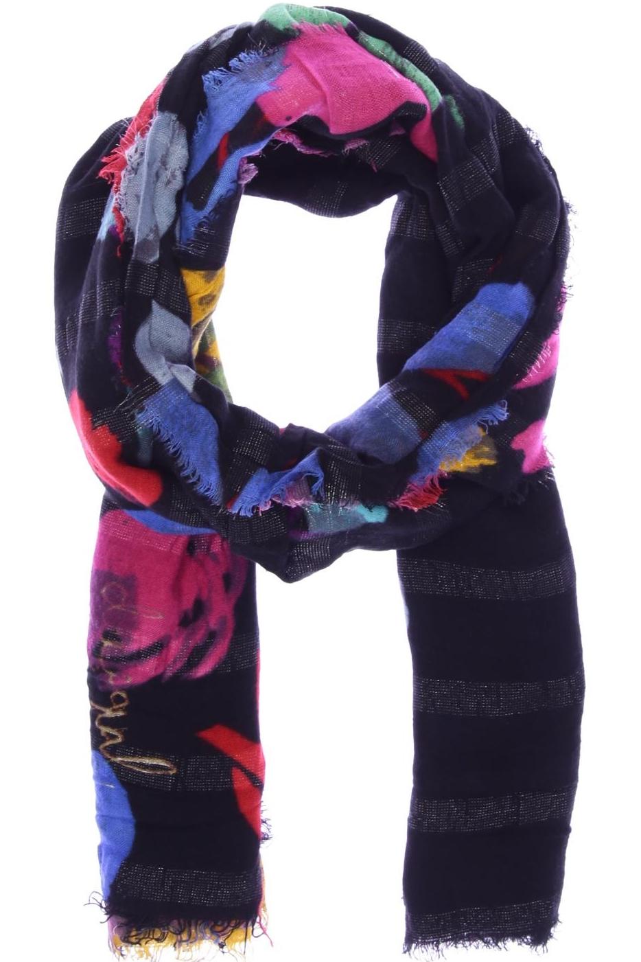 

Desigual Damen Schal, schwarz, Gr.