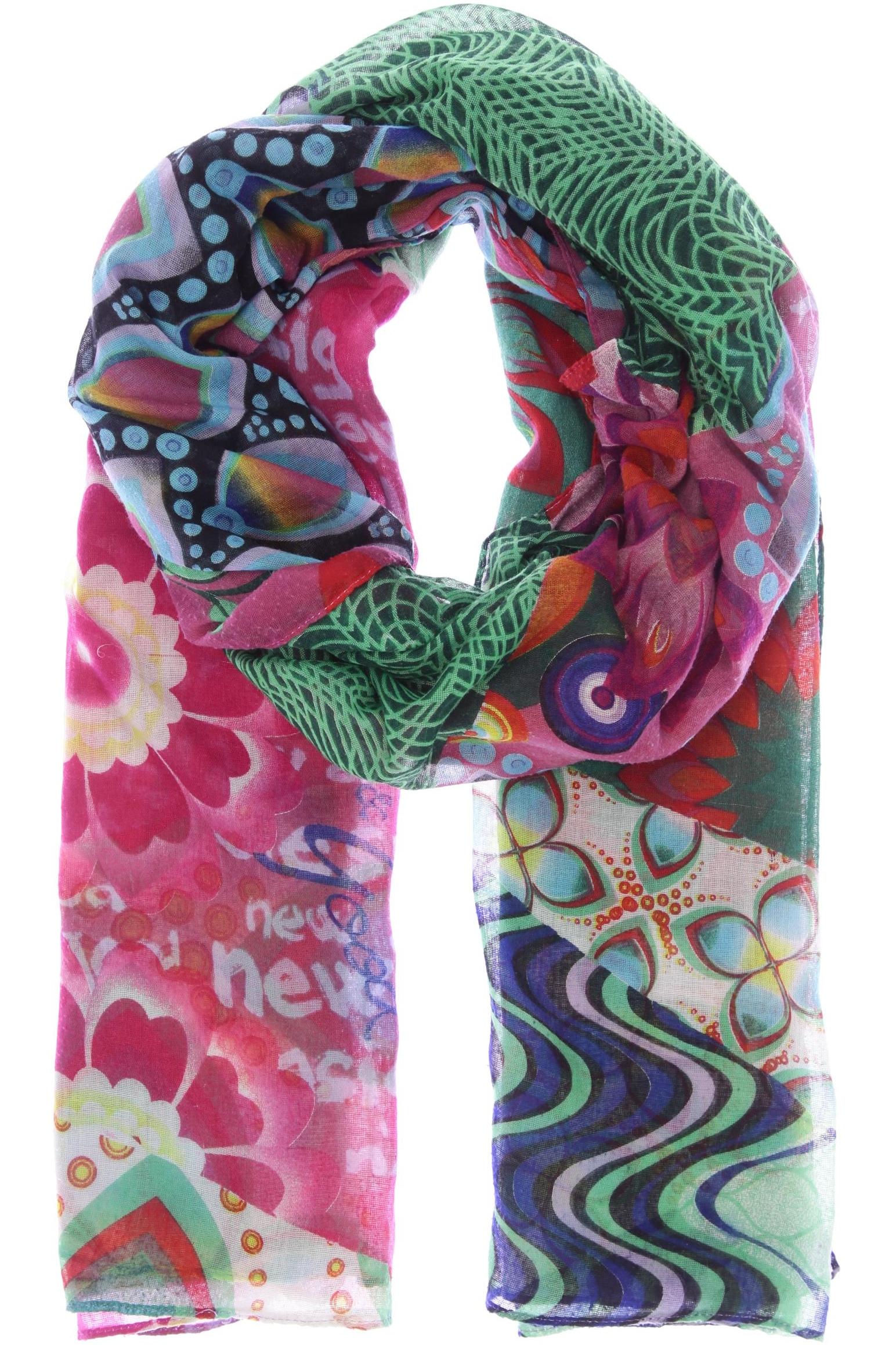 

Desigual Damen Schal, grün, Gr.