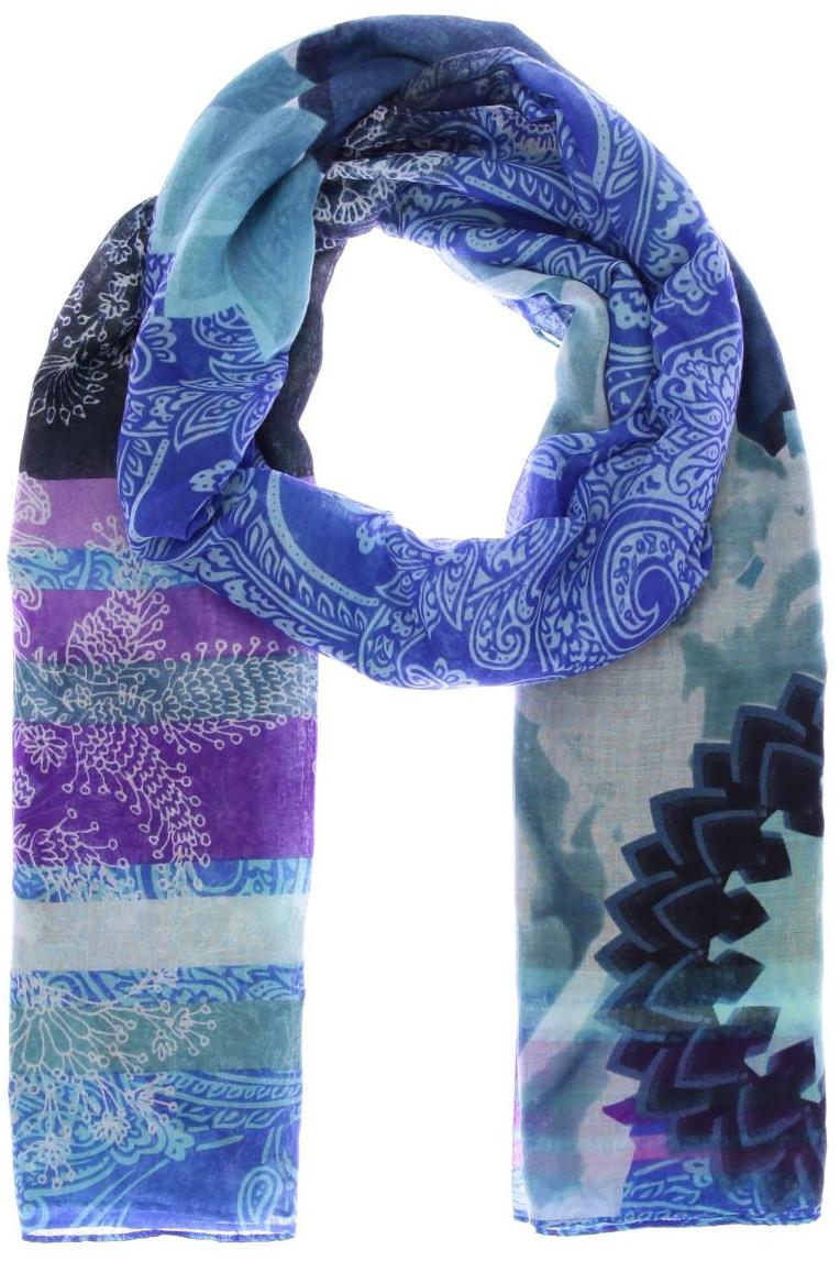 

Desigual Damen Schal, blau, Gr.