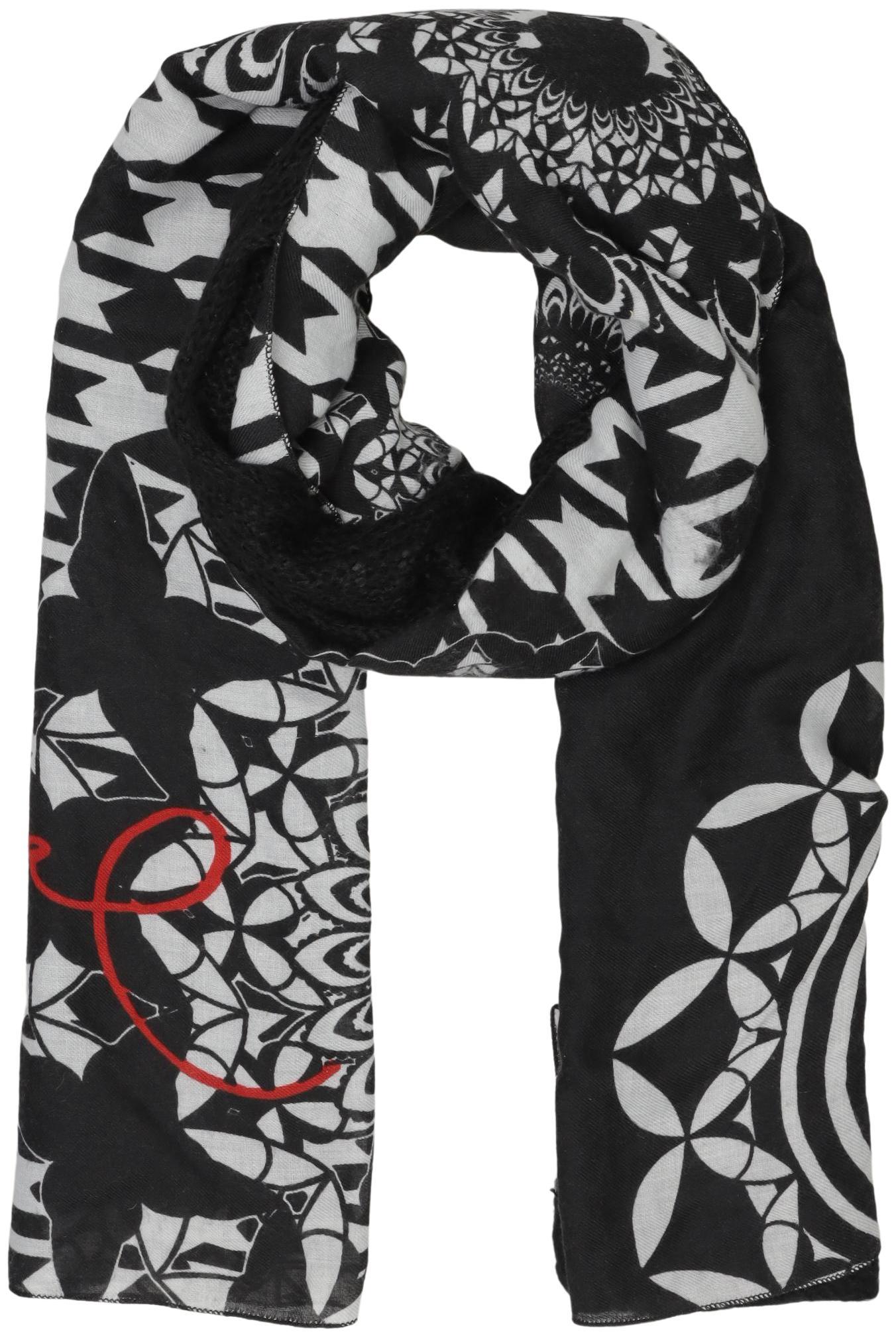 

Desigual Damen Schal, schwarz, Gr.