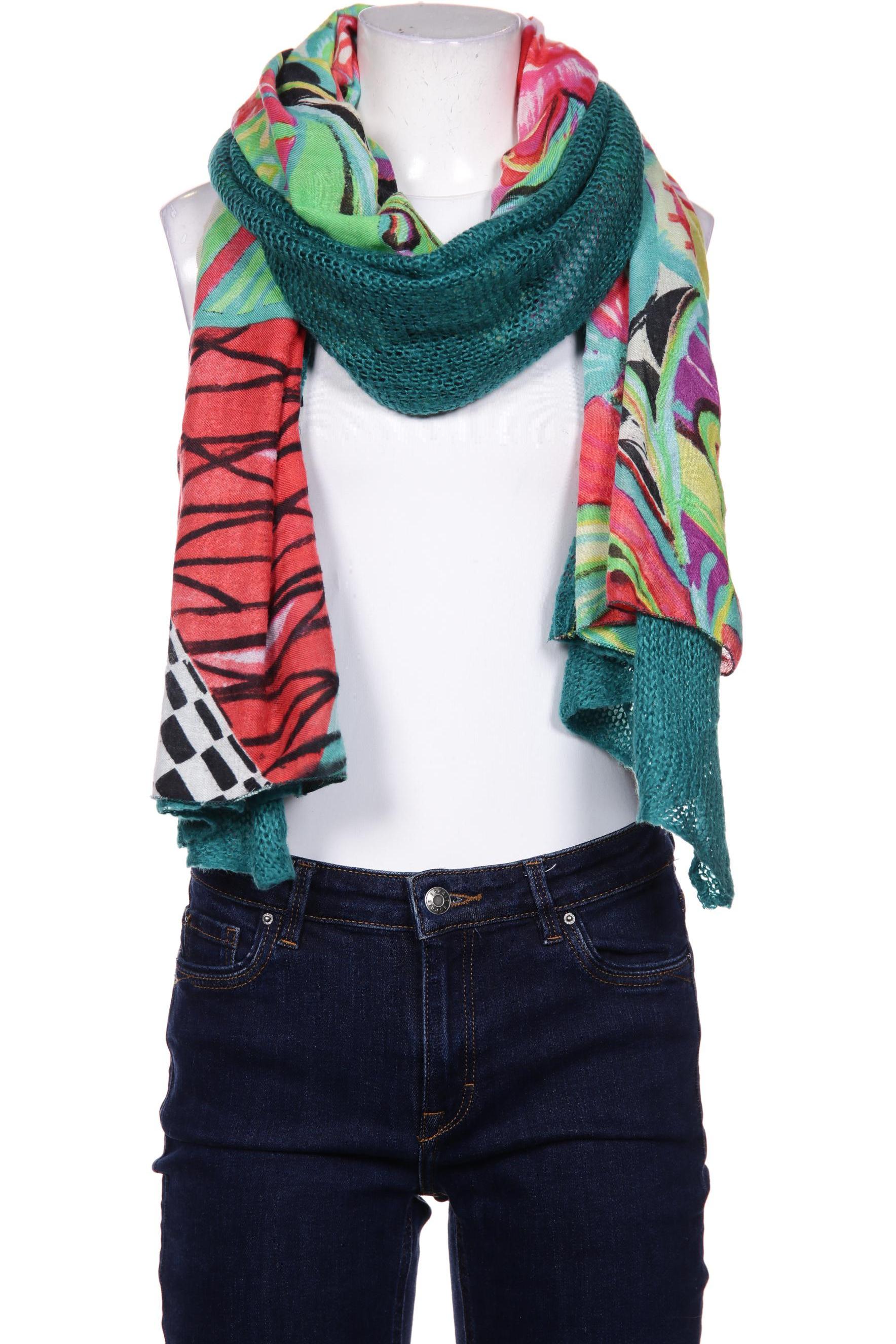 

Desigual Damen Schal, grün, Gr.