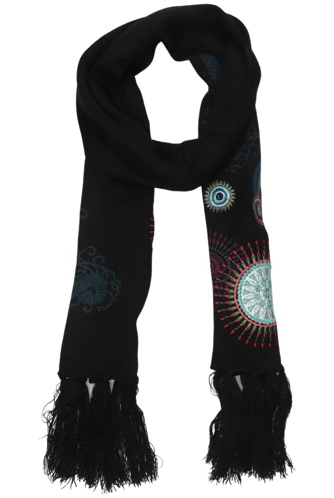 

Desigual Damen Schal, schwarz, Gr.