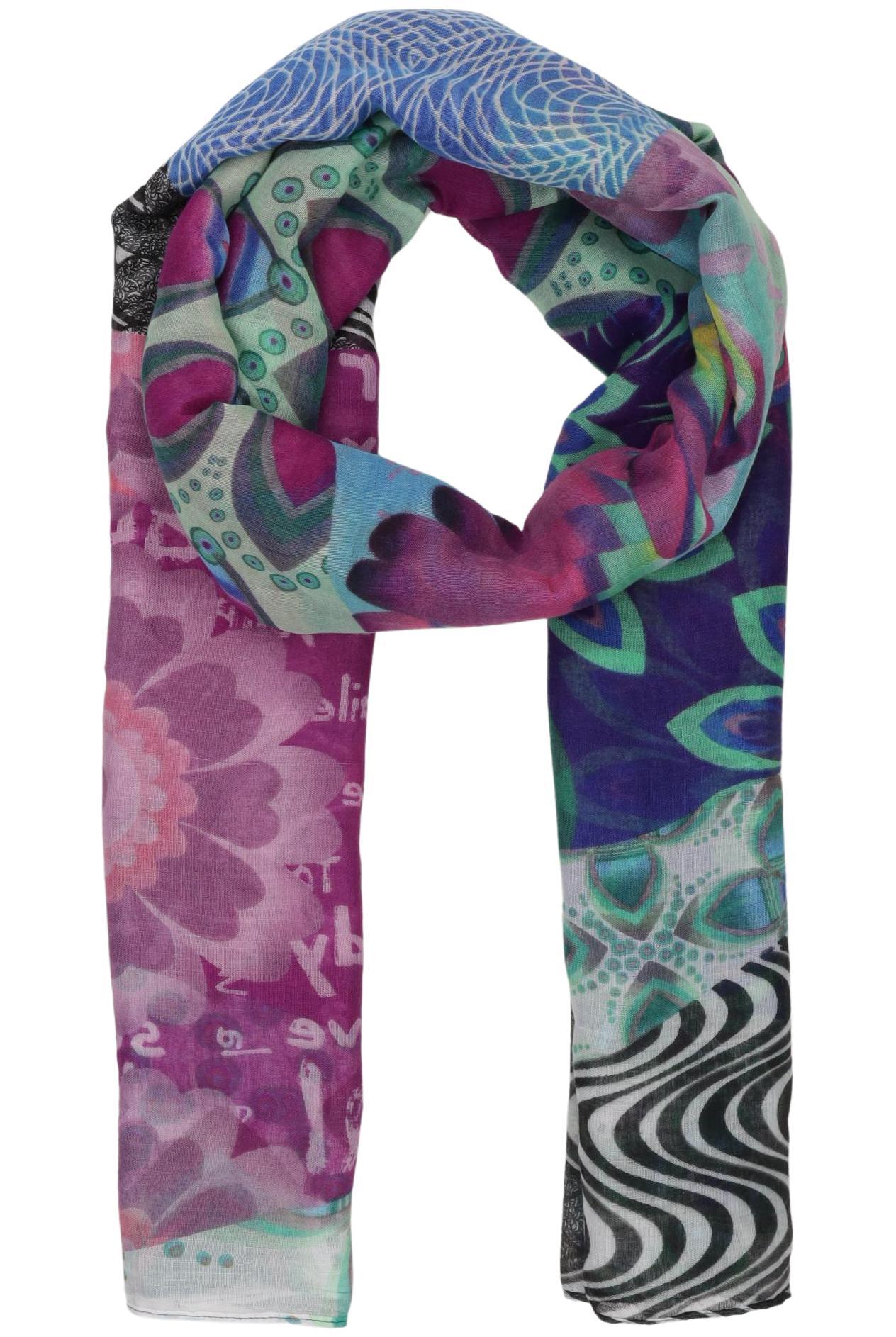 

Desigual Damen Schal, mehrfarbig, Gr.