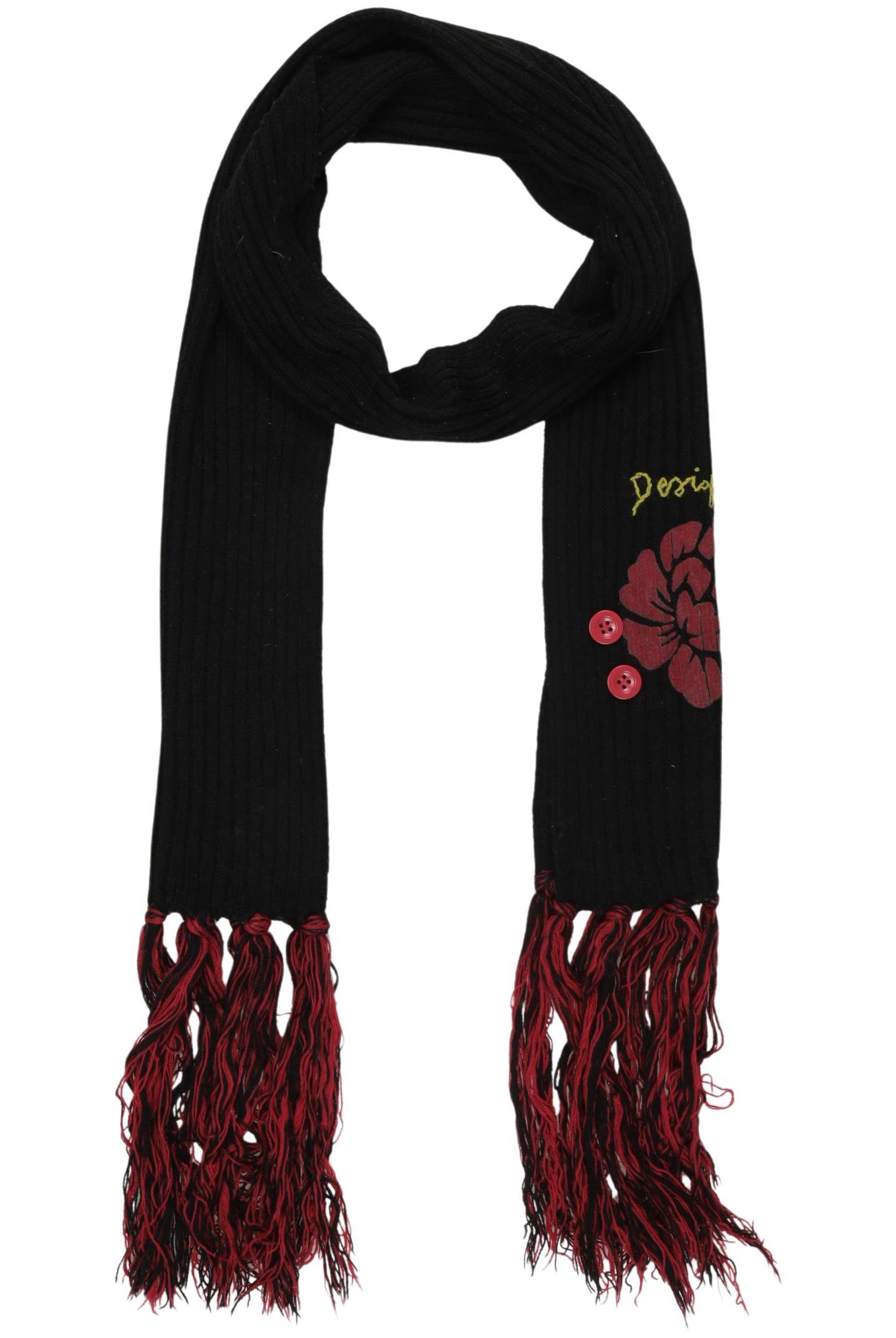 

Desigual Damen Schal, schwarz, Gr.