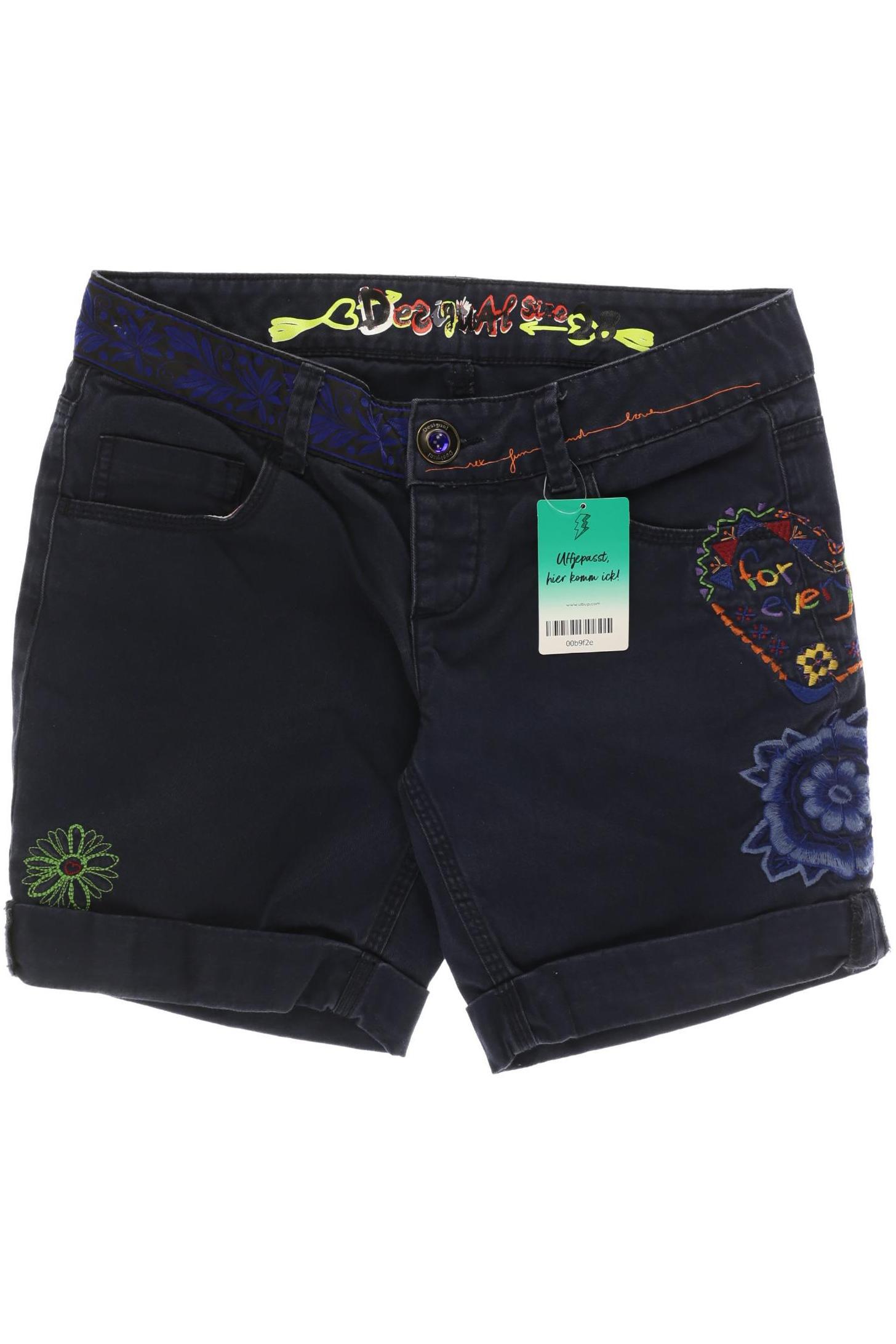 

Desigual Damen Shorts, blau, Gr.