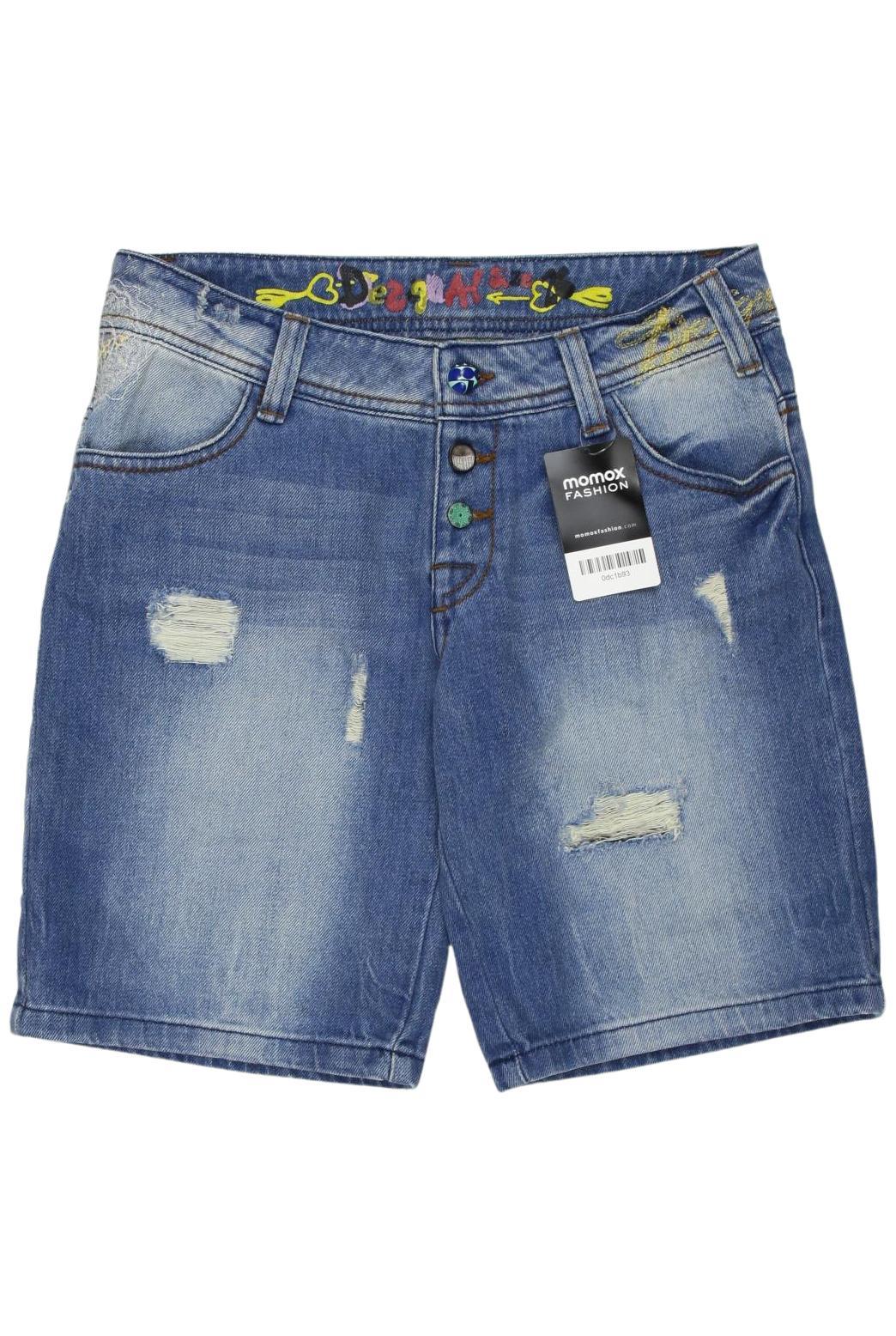 

Desigual Damen Shorts, blau, Gr. 26