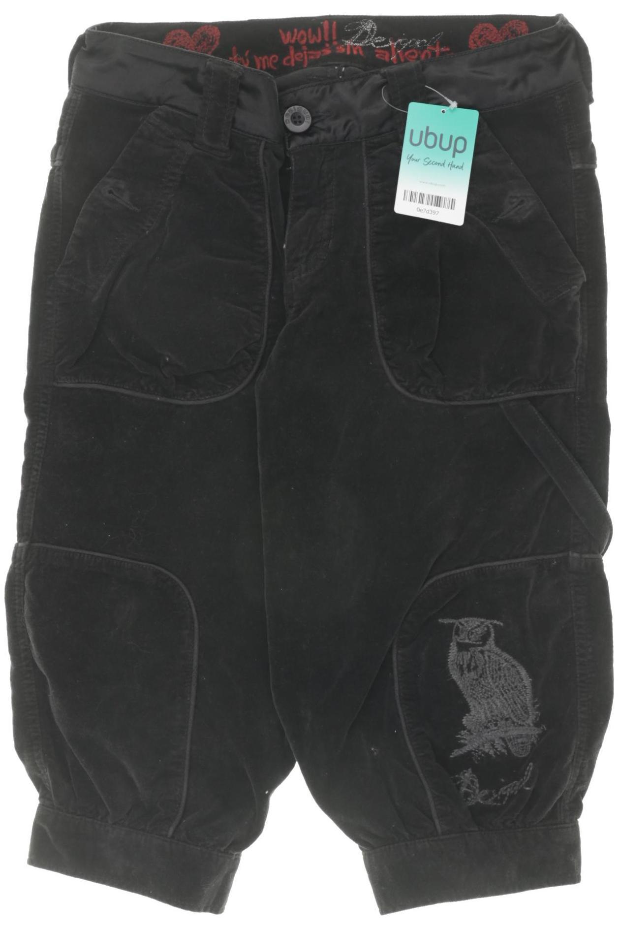 

Desigual Damen Shorts, schwarz, Gr. 36