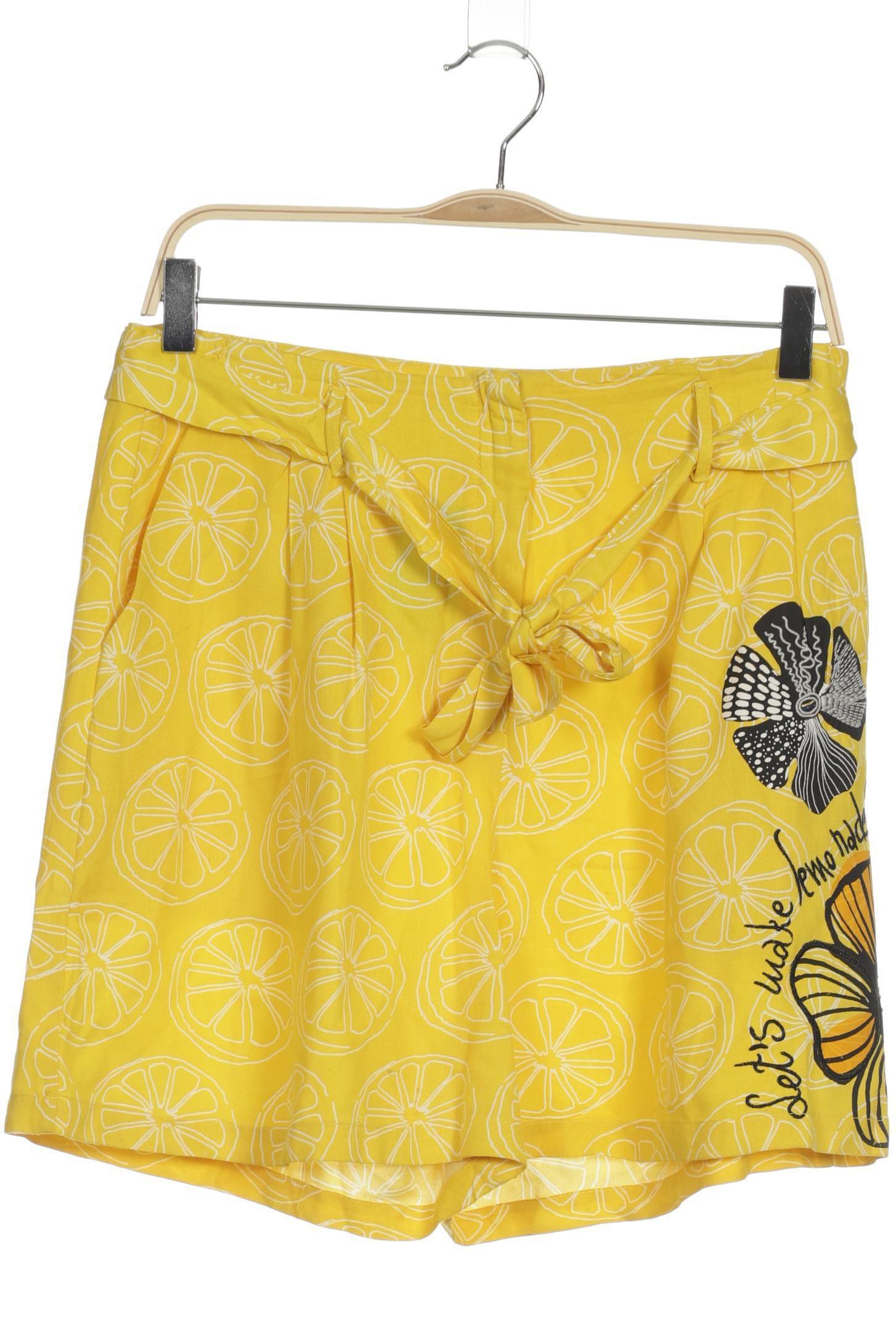 

Desigual Damen Shorts, gelb, Gr. 28