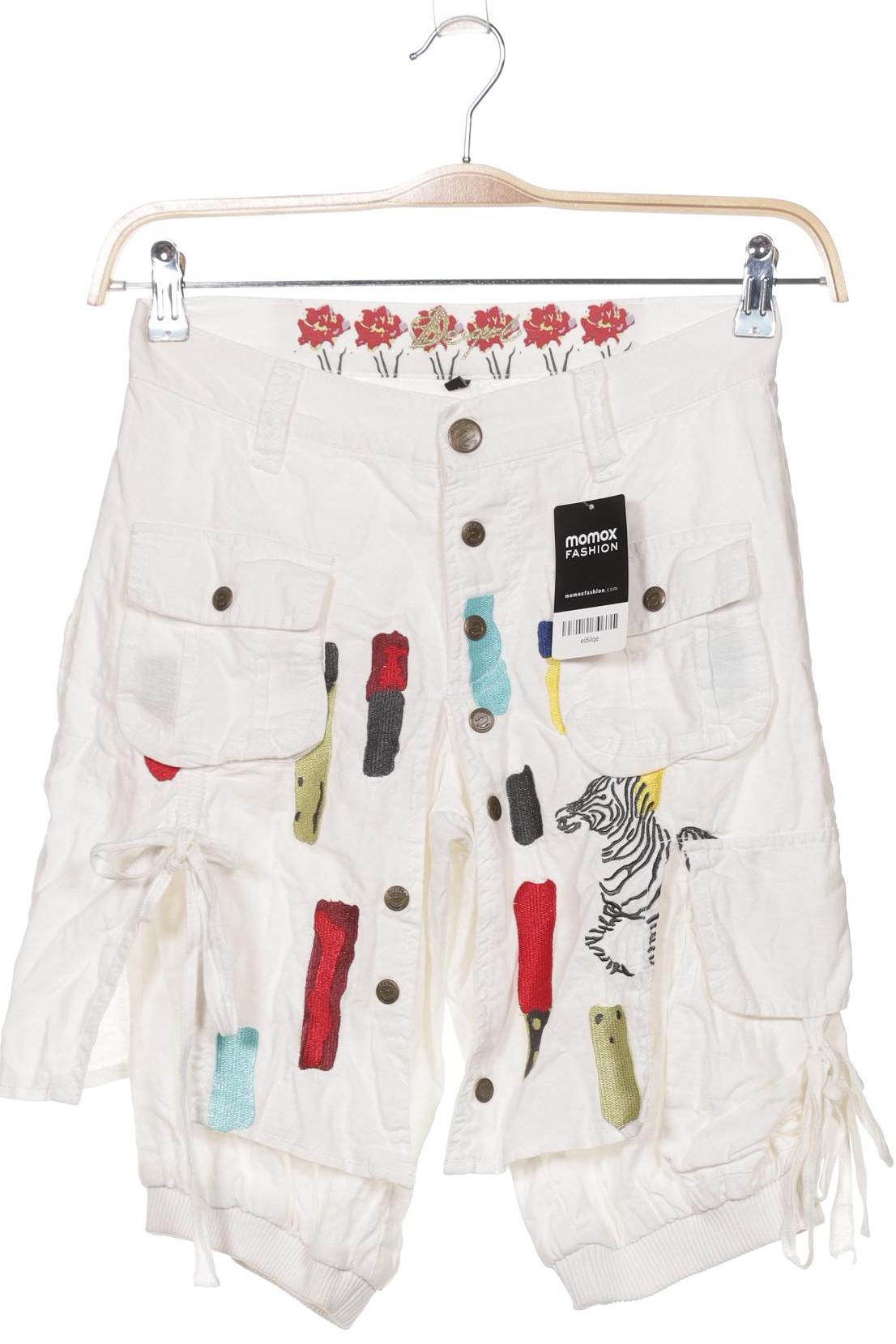 

Desigual Damen Shorts, weiß, Gr. 34