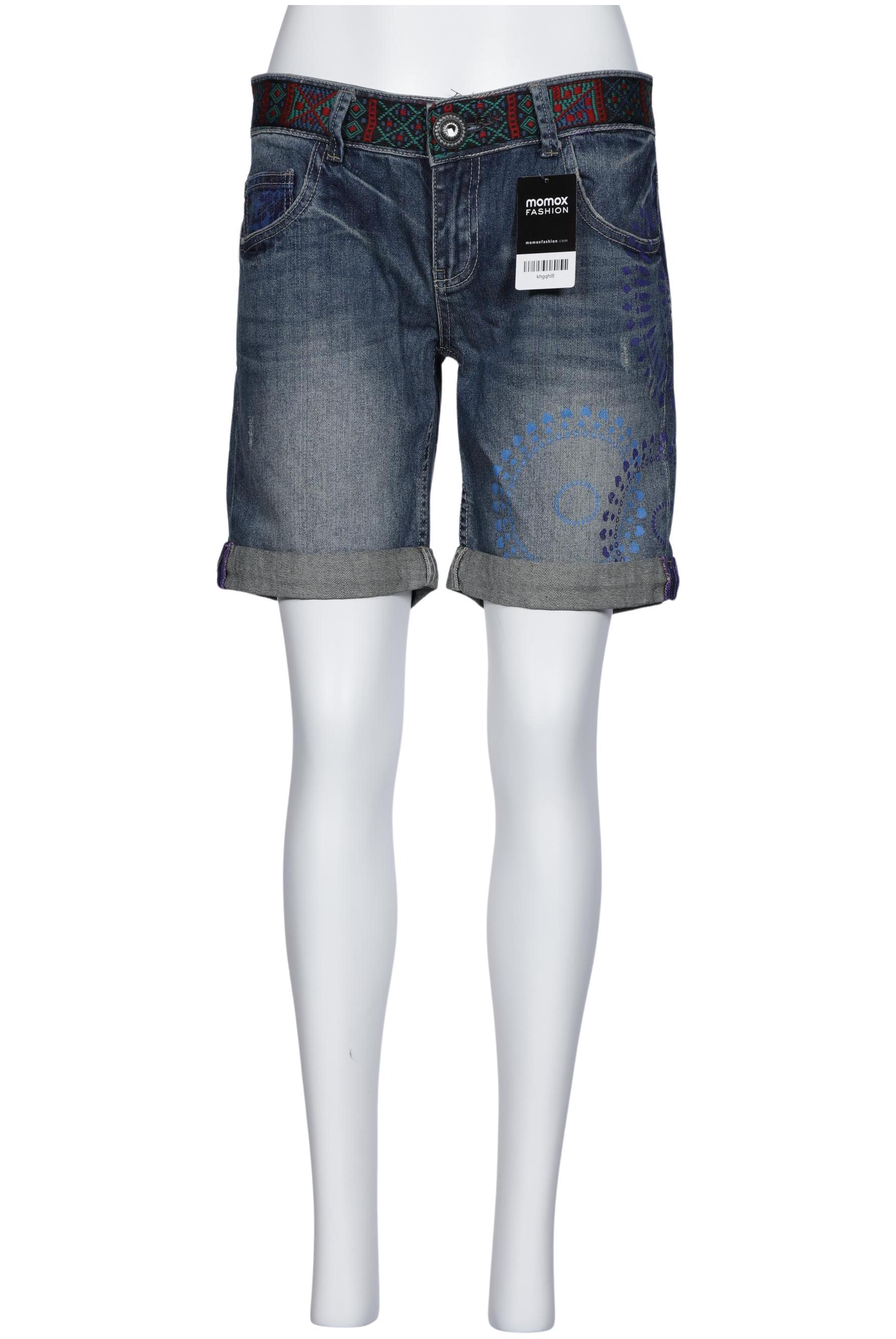 

Desigual Damen Shorts, blau, Gr. 30