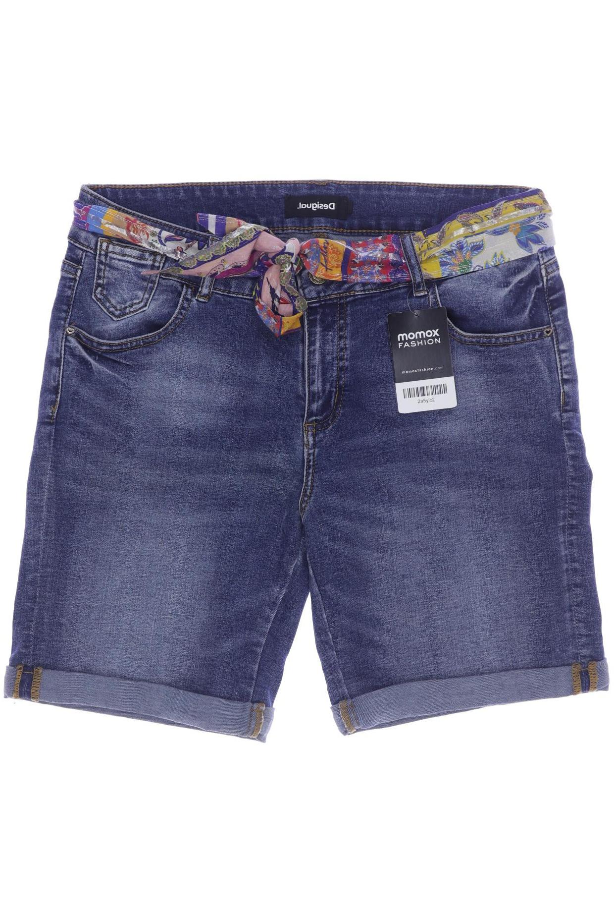 

Desigual Damen Shorts, blau, Gr. 42