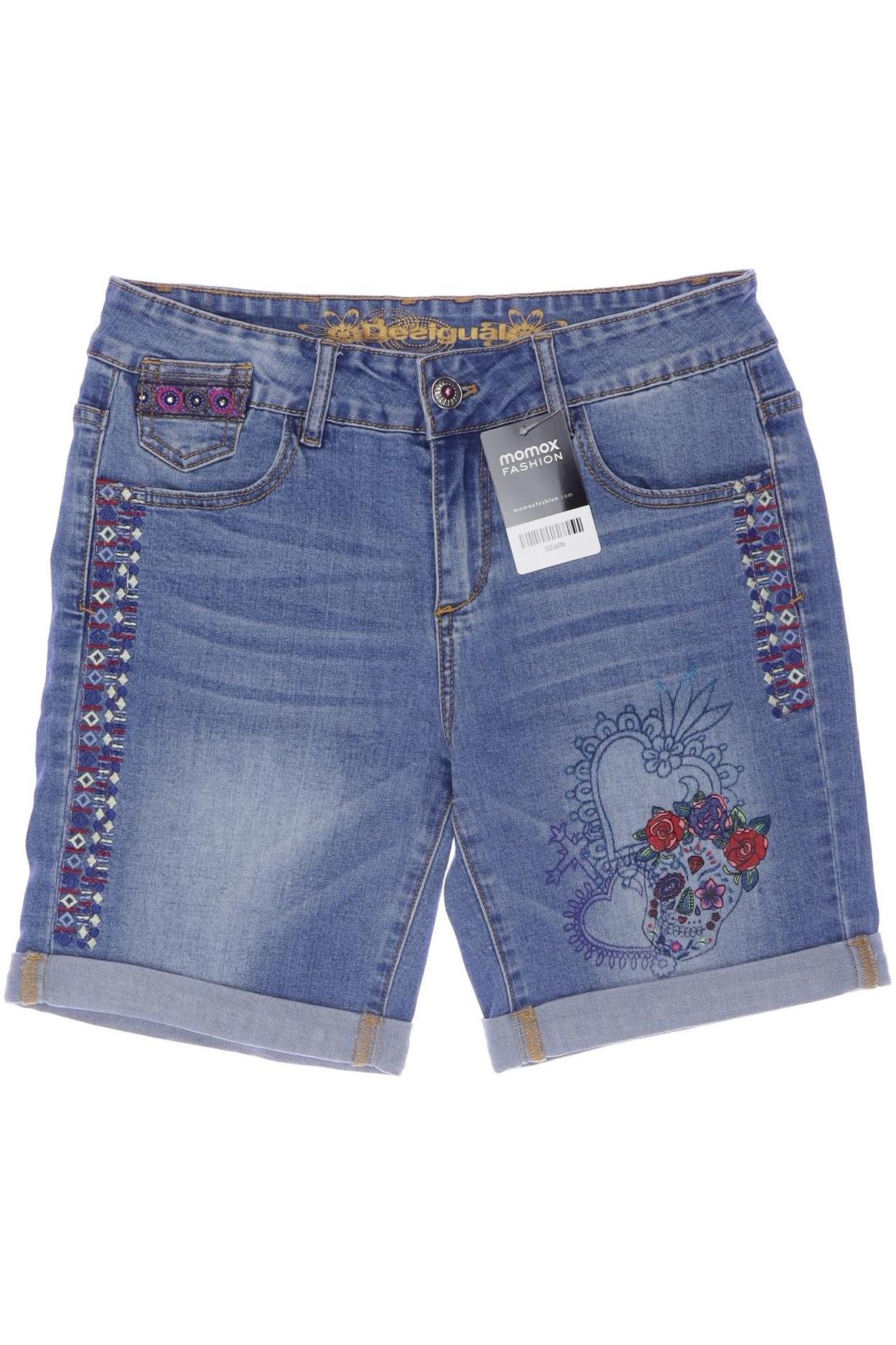 

Desigual Damen Shorts, blau, Gr. 29