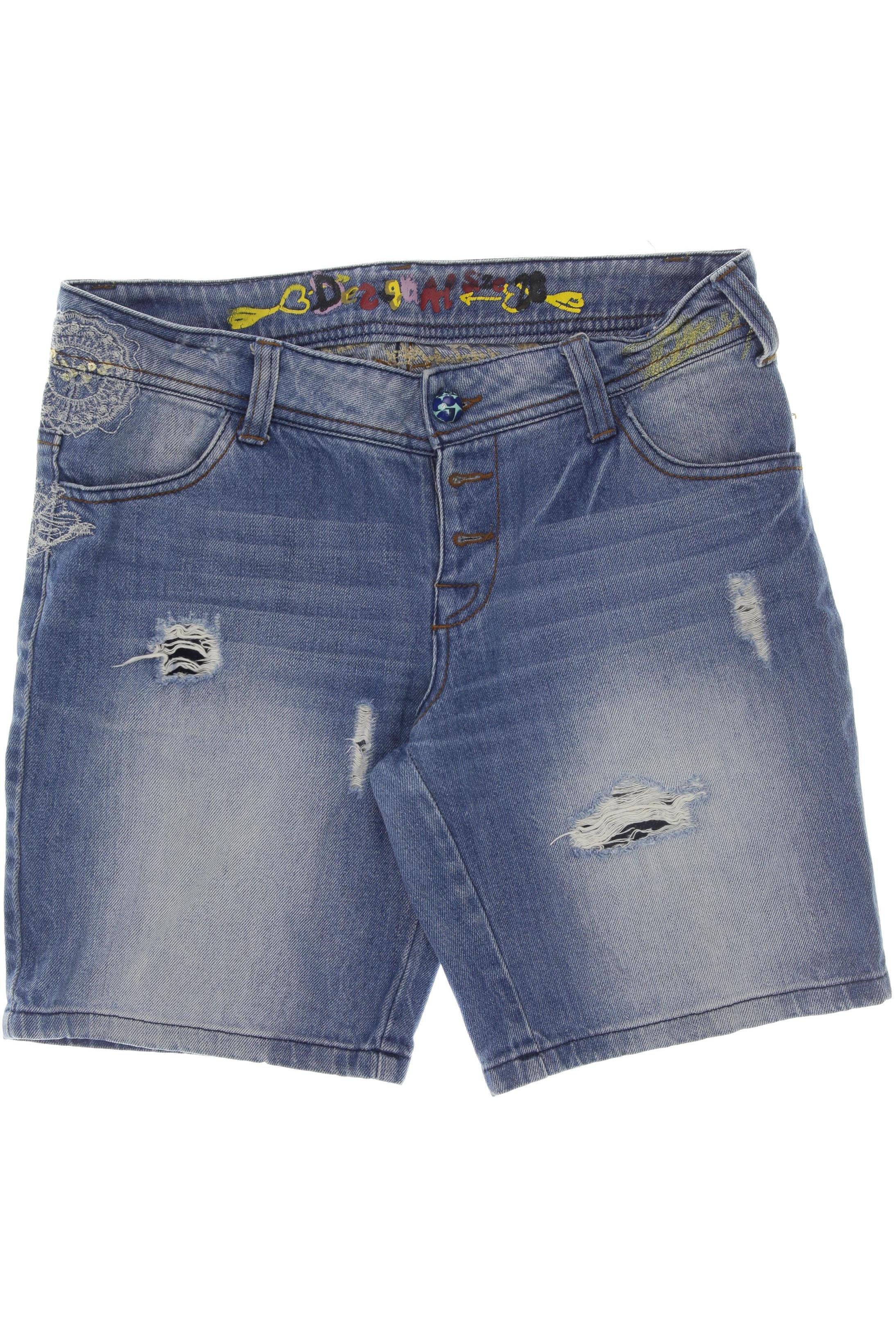 

Desigual Damen Shorts, blau, Gr. 28