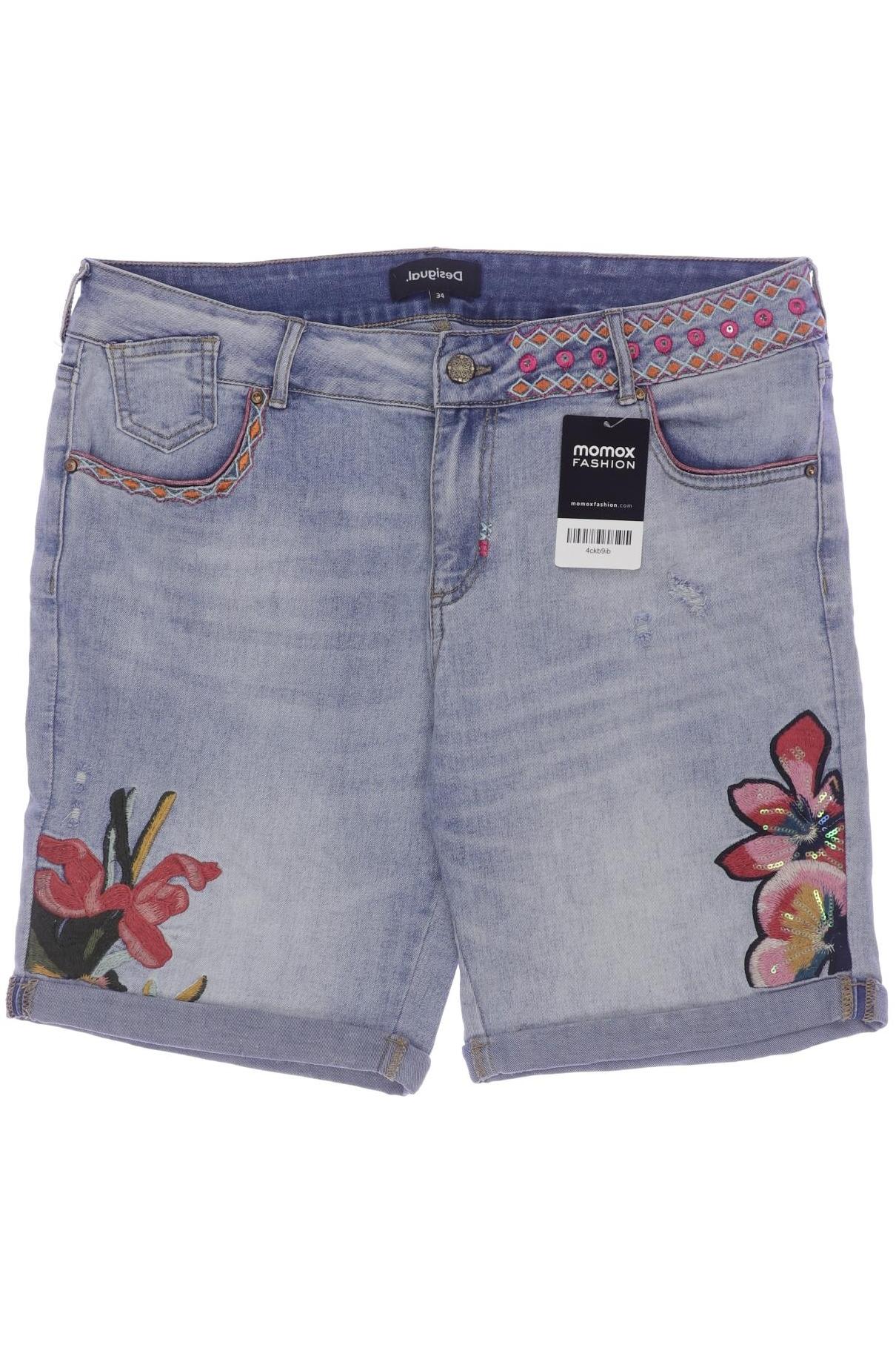 

Desigual Damen Shorts, blau, Gr. 34