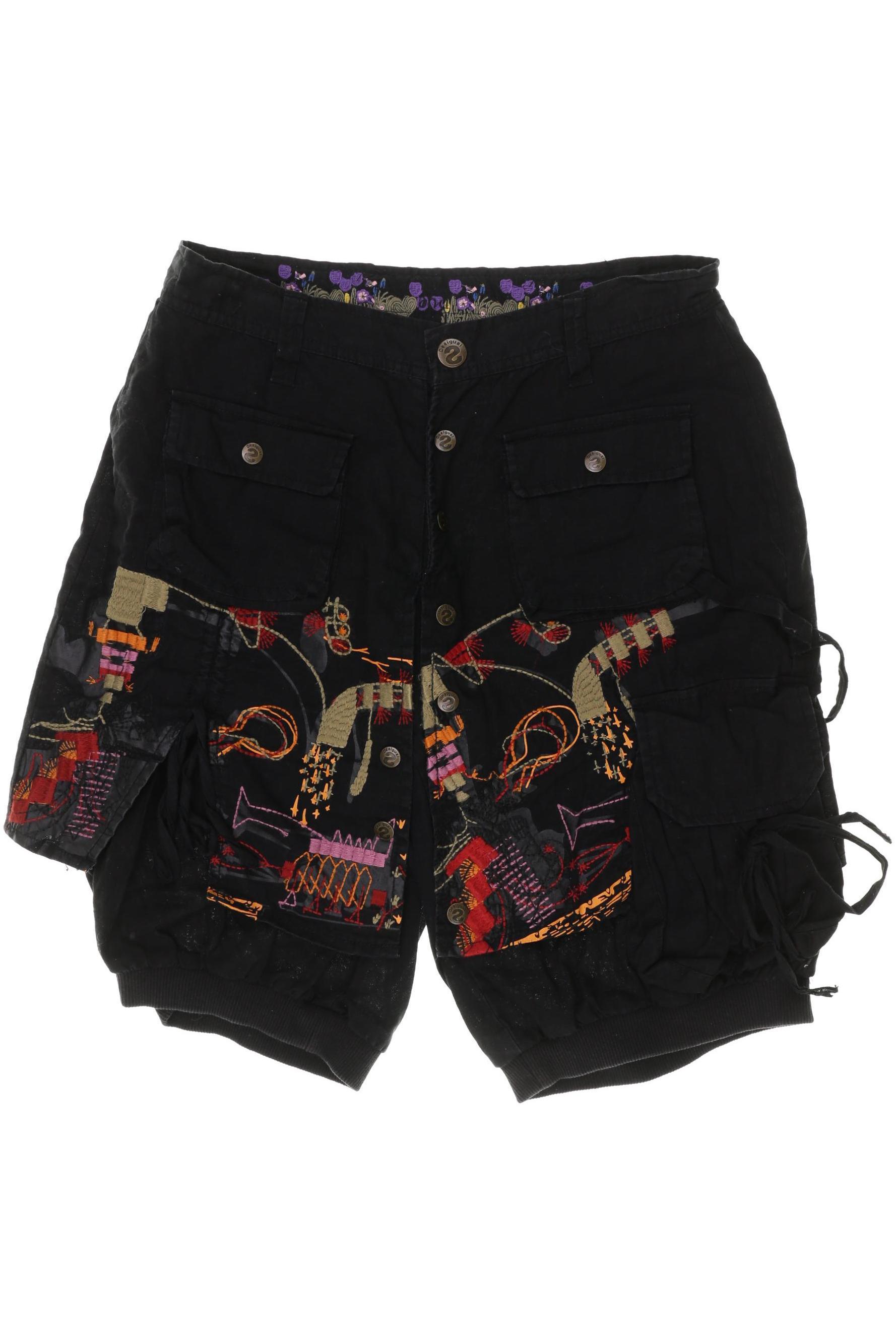 

Desigual Damen Shorts, schwarz, Gr. 38