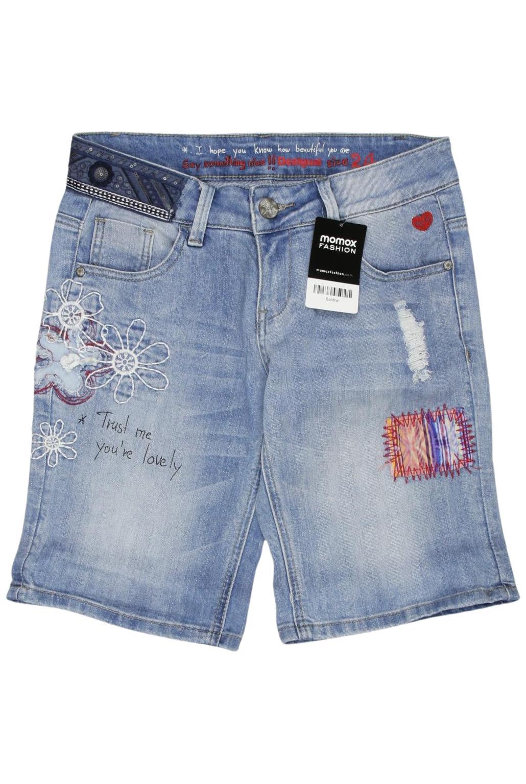 

Desigual Damen Shorts, hellblau, Gr. 24