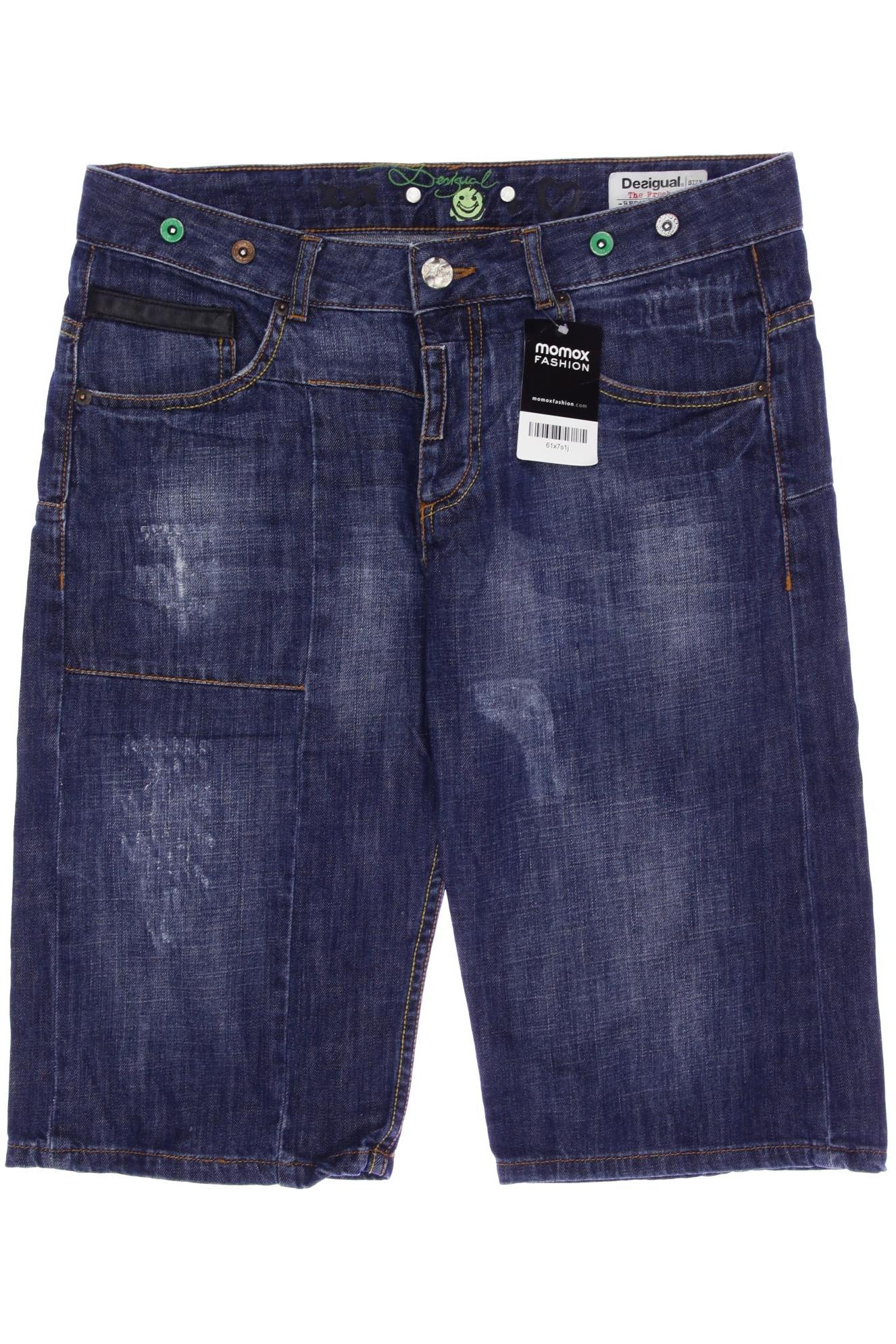 

Desigual Damen Shorts, marineblau, Gr. 30