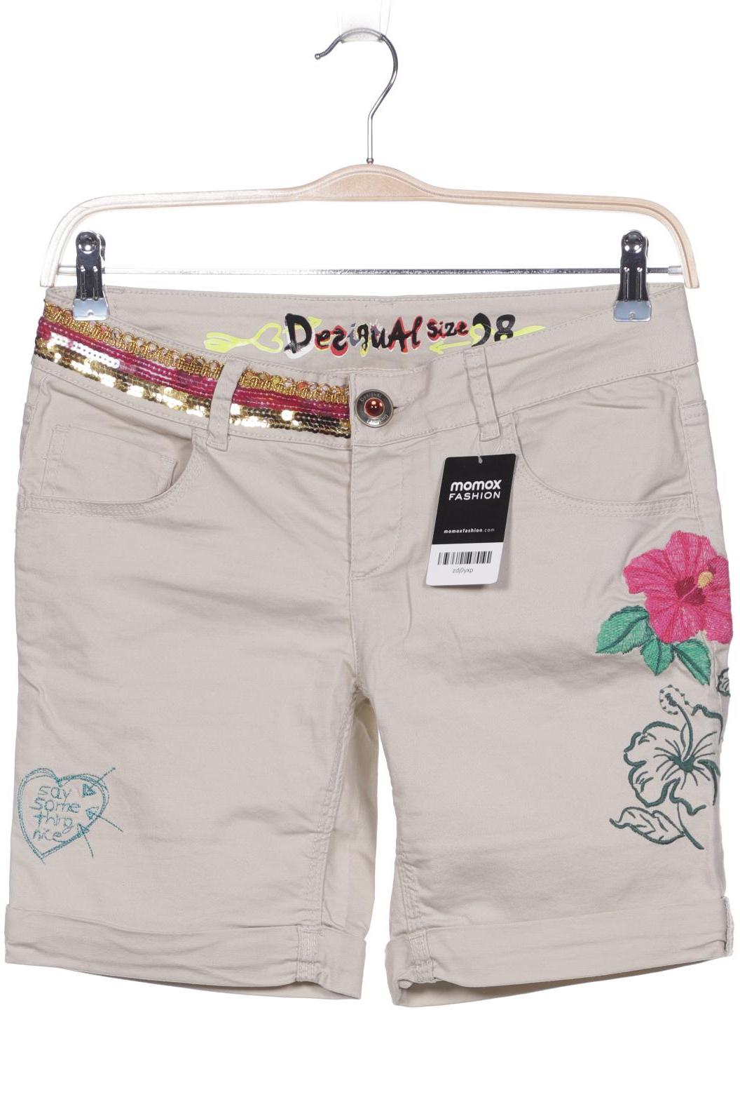 

Desigual Damen Shorts, beige, Gr. 38