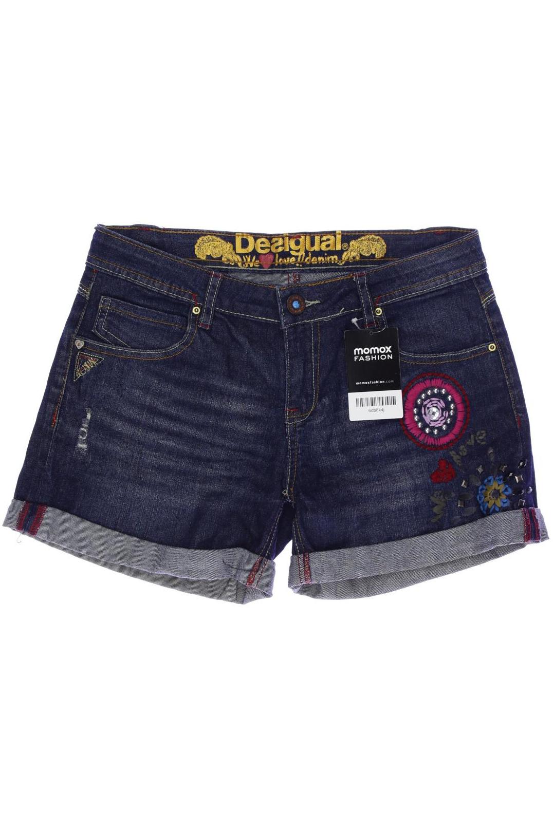 

Desigual Damen Shorts, blau, Gr. 26
