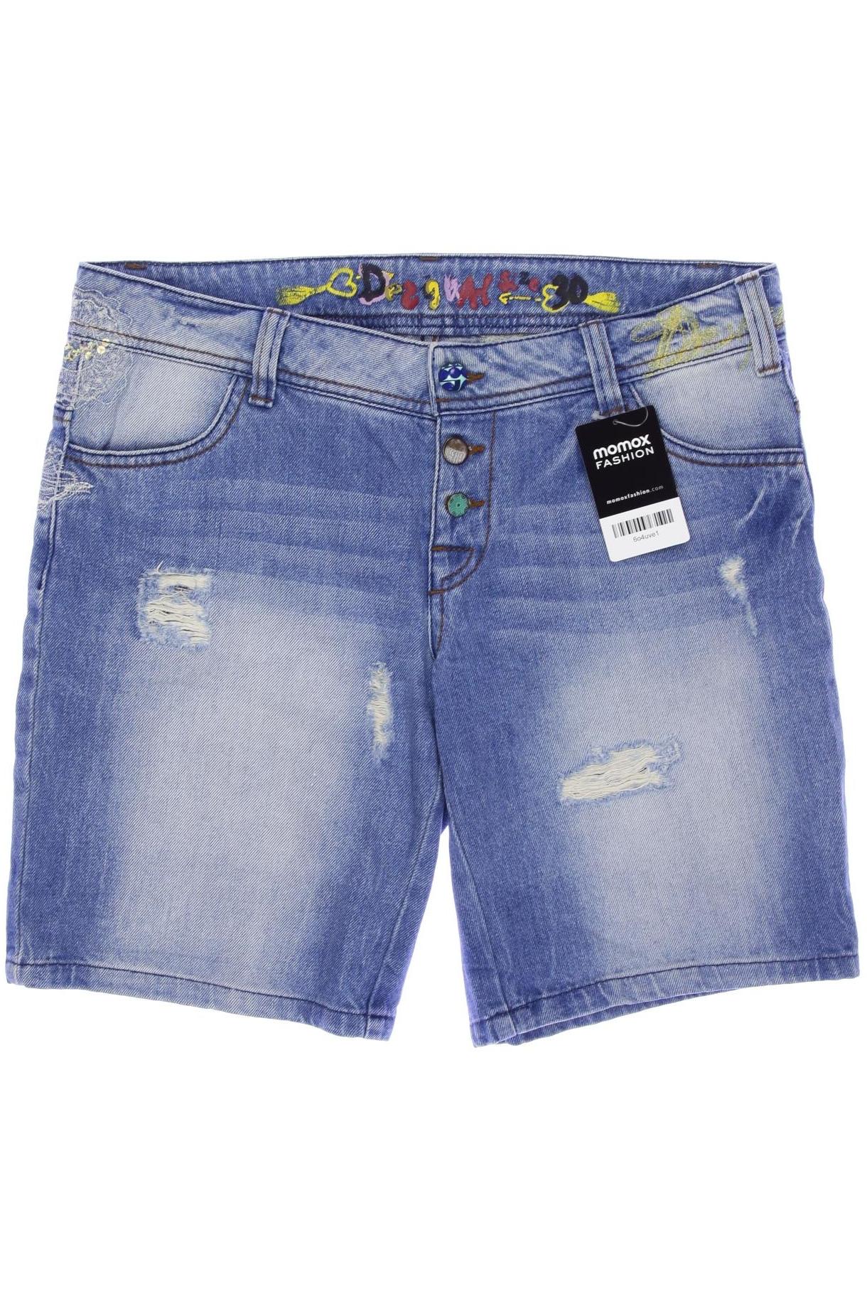 

Desigual Damen Shorts, blau, Gr. 30