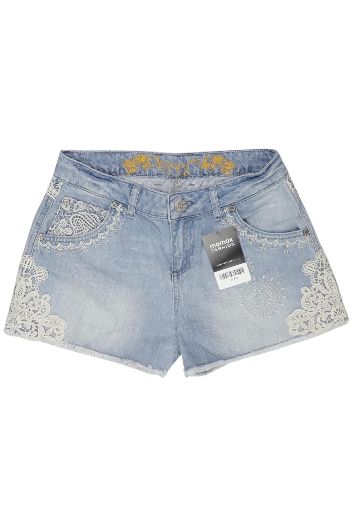 

Desigual Damen Shorts, hellblau, Gr. 28