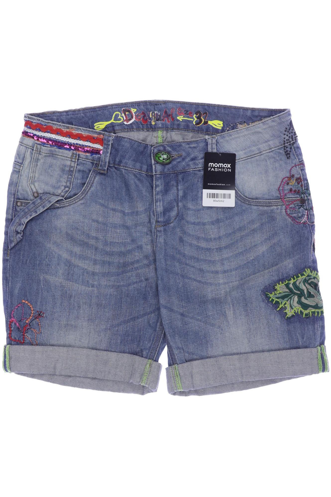 

Desigual Damen Shorts, blau, Gr. 32