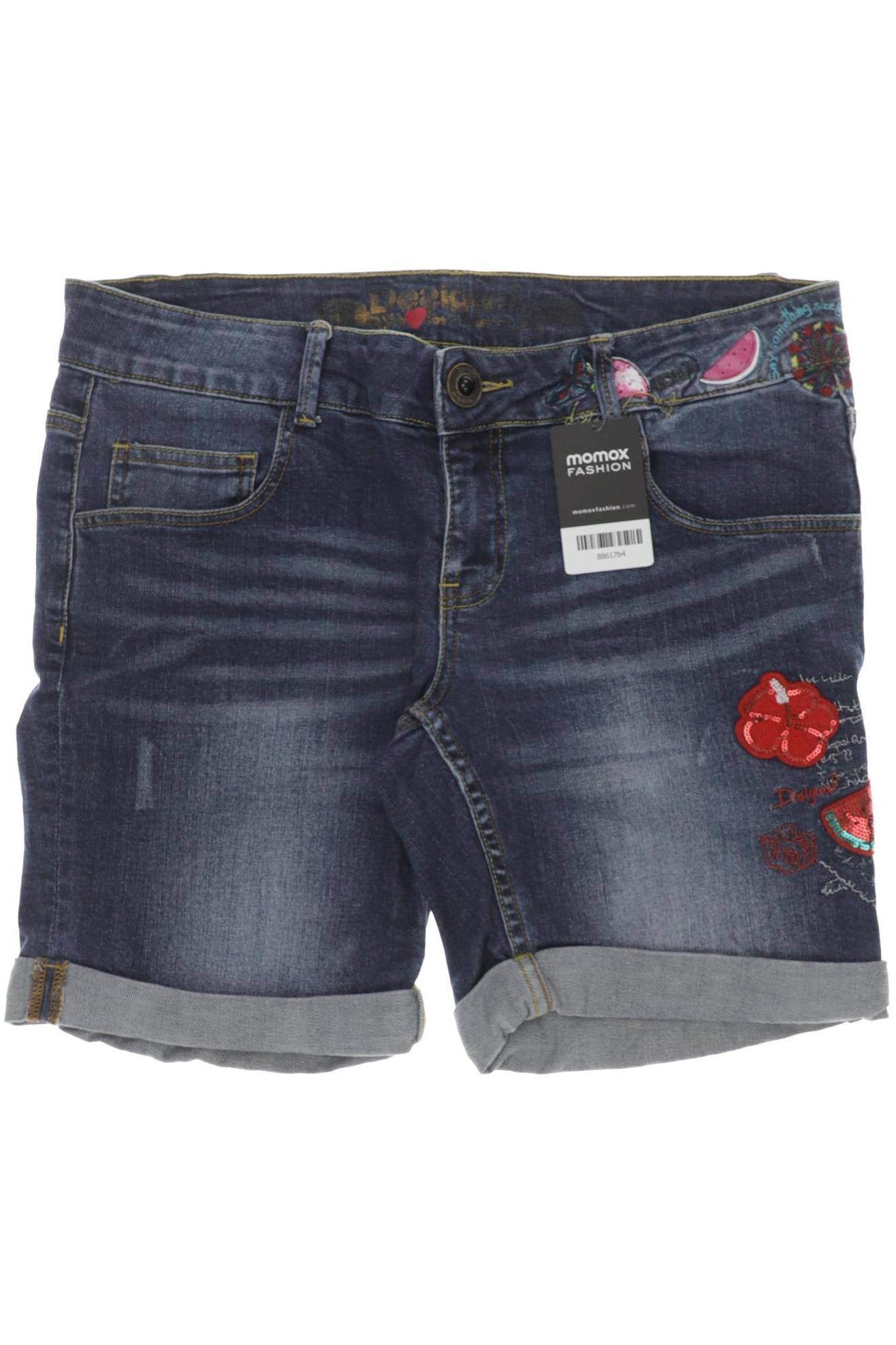 

Desigual Damen Shorts, blau, Gr. 32