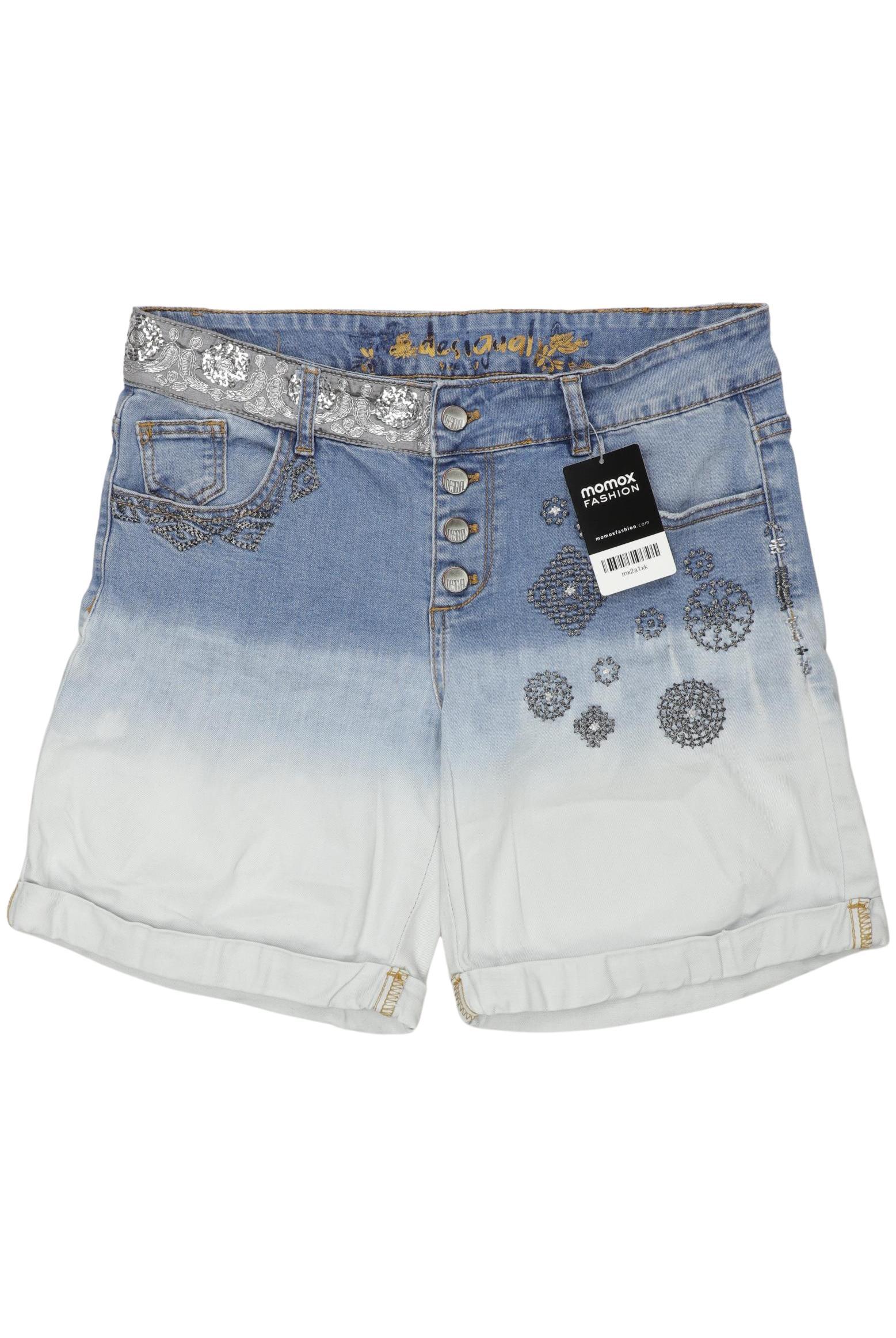 

Desigual Damen Shorts, blau, Gr. 33