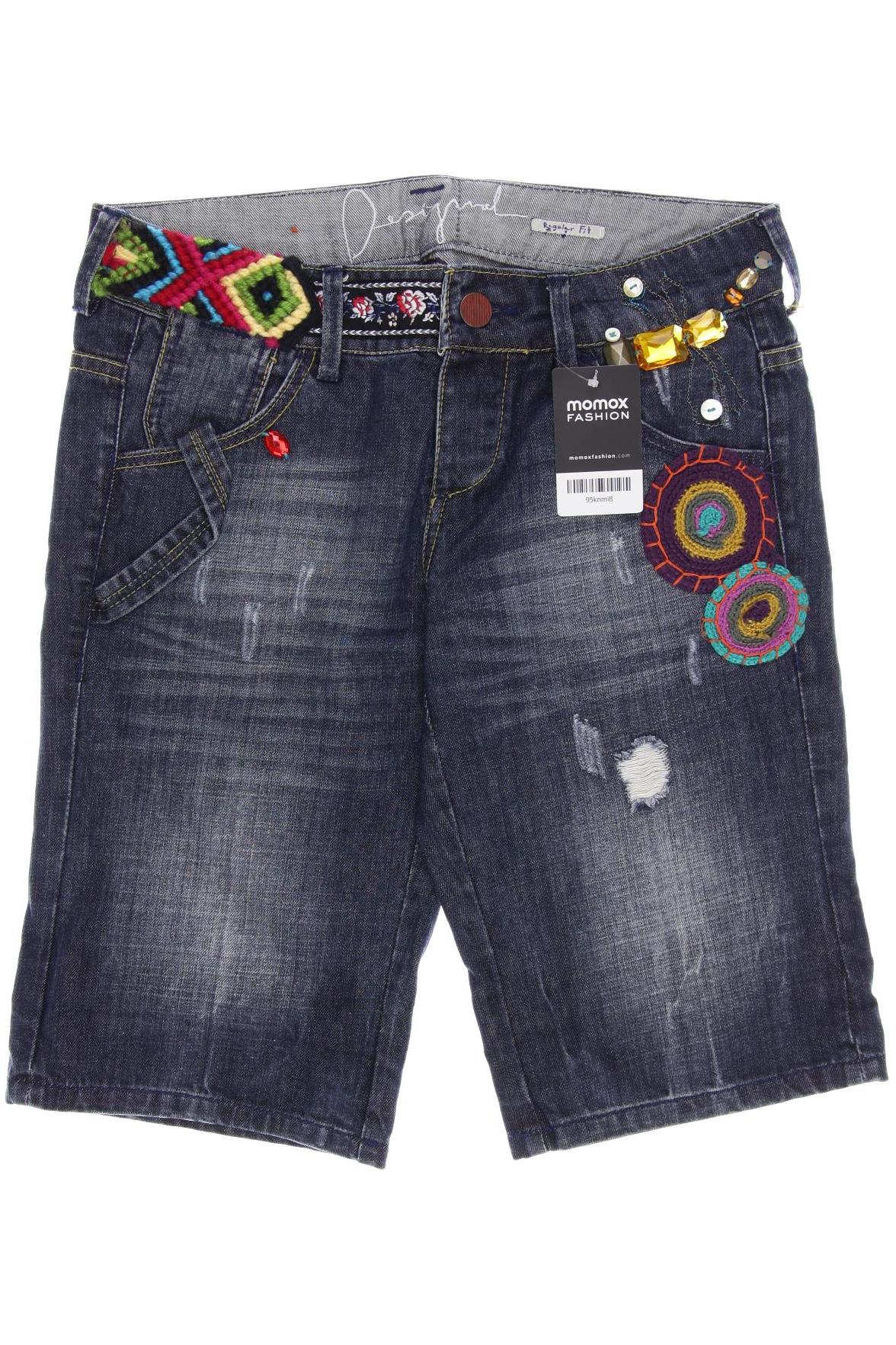 

Desigual Damen Shorts, marineblau, Gr. 38