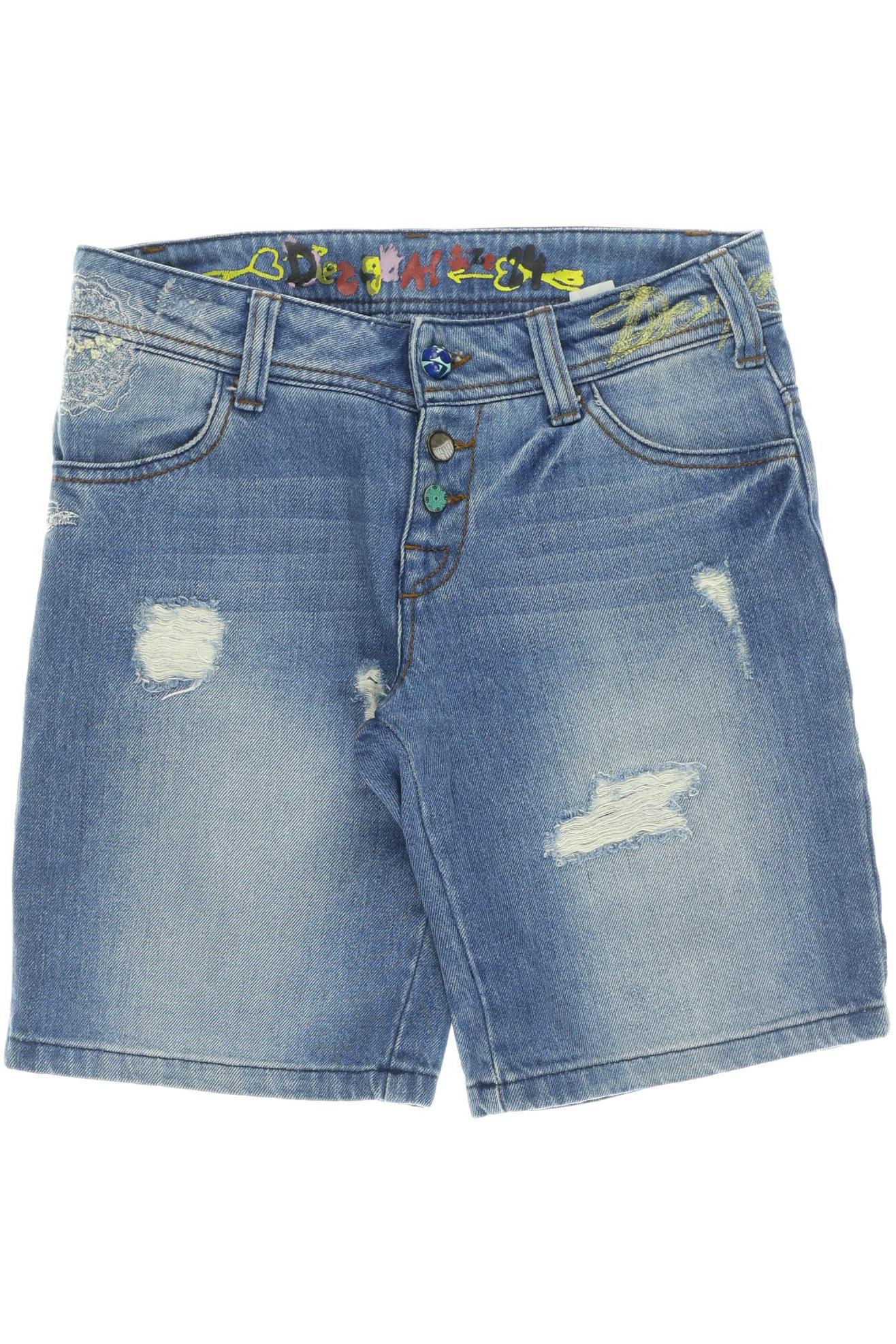 

Desigual Damen Shorts, blau, Gr. 24