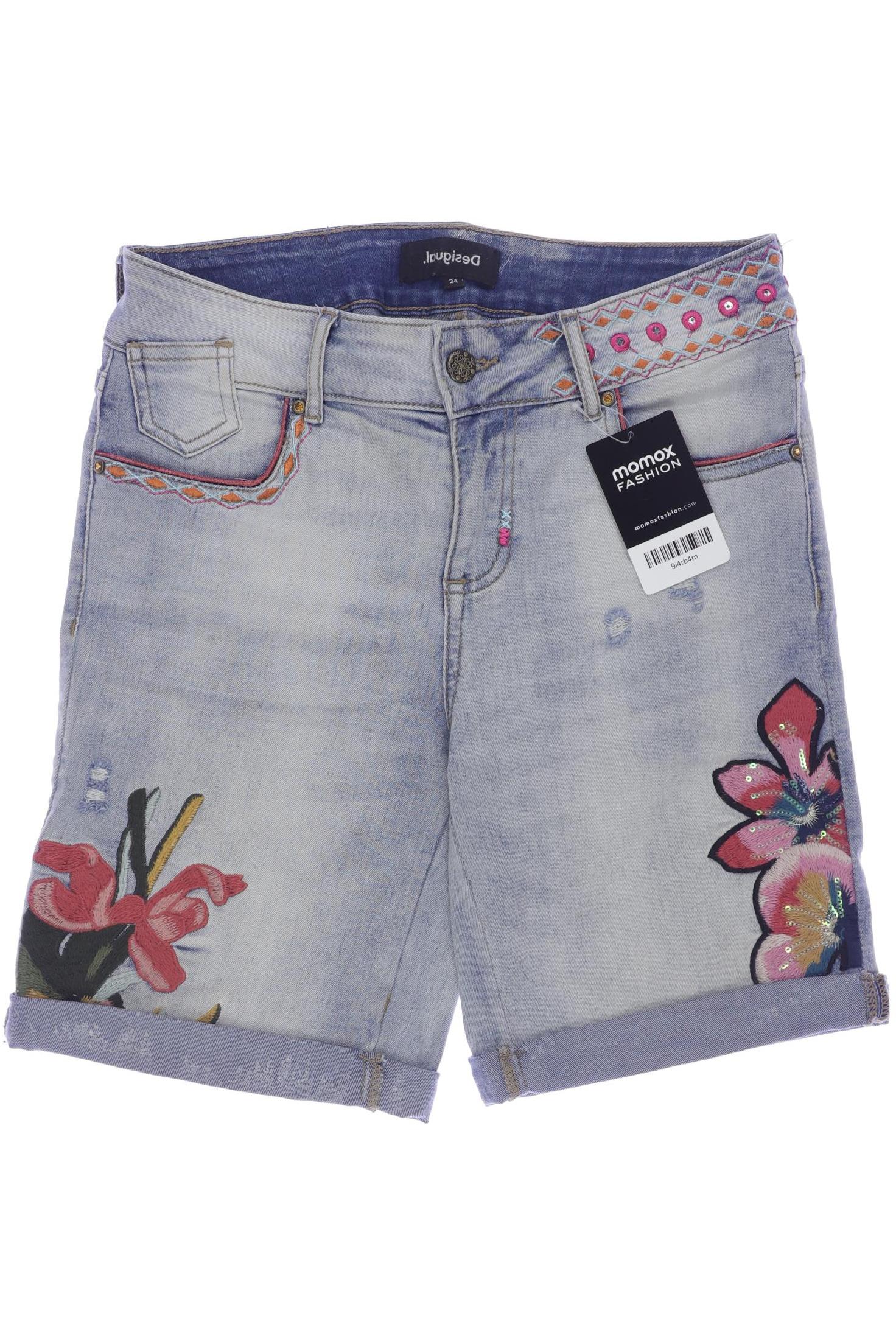 

Desigual Damen Shorts, hellblau, Gr. 24