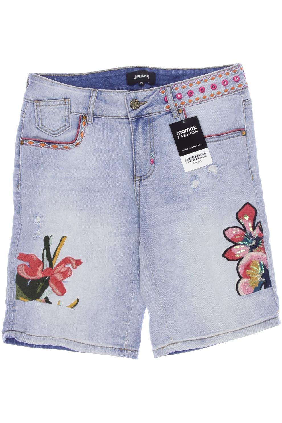 

Desigual Damen Shorts, blau, Gr. 26