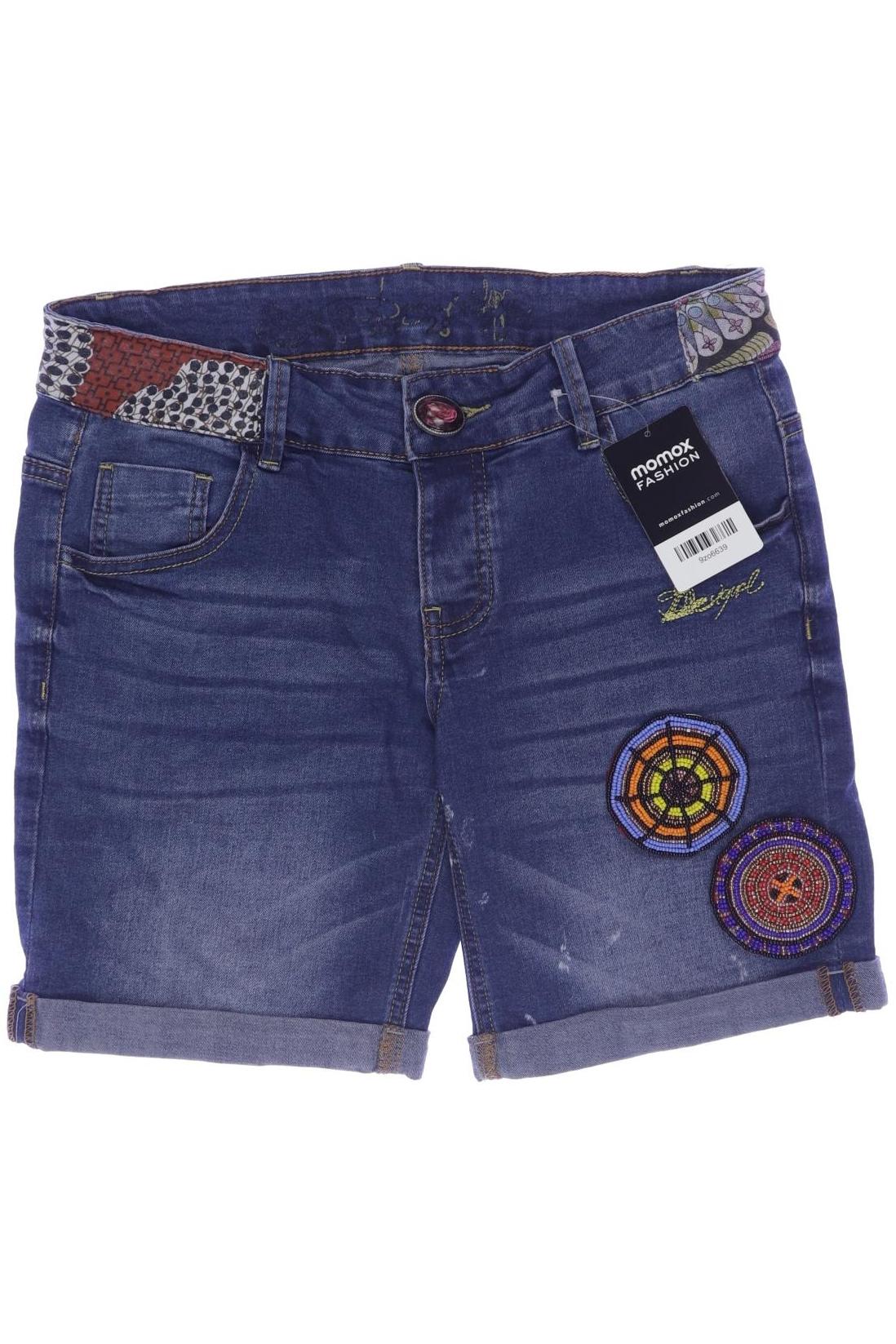 

Desigual Damen Shorts, blau, Gr. 28