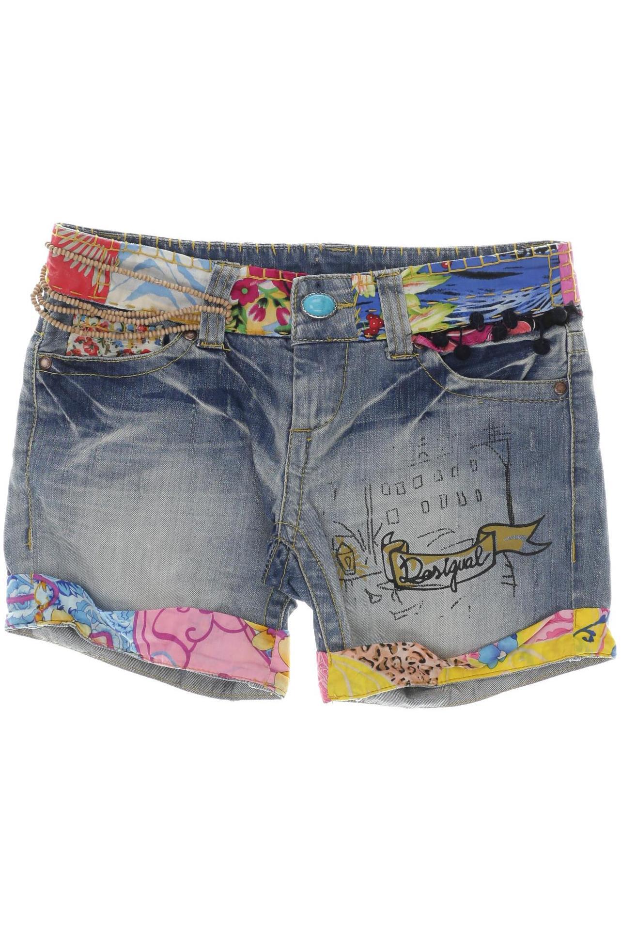 

Desigual Damen Shorts, blau, Gr. 34