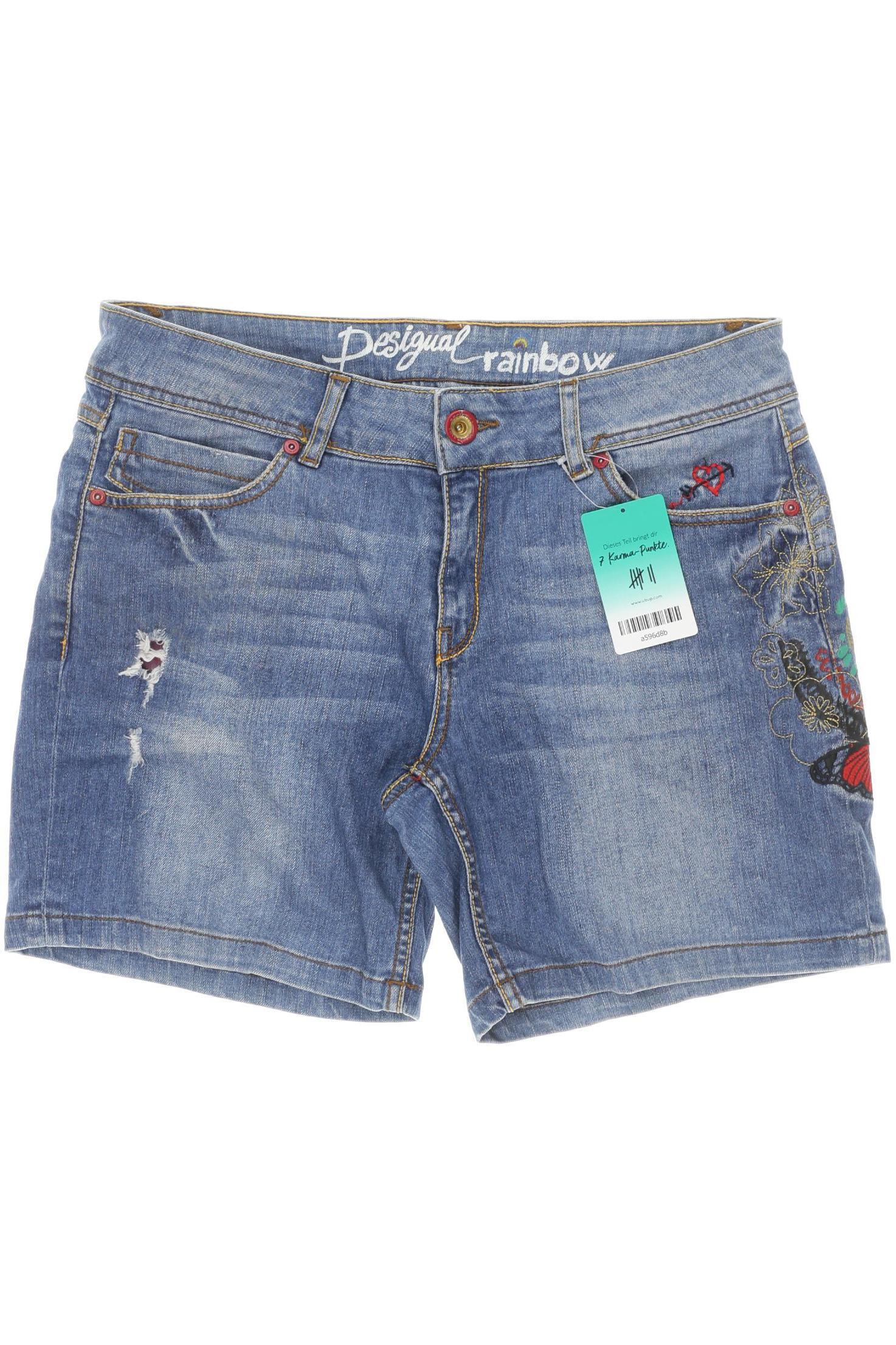 

Desigual Damen Shorts, blau, Gr. 32
