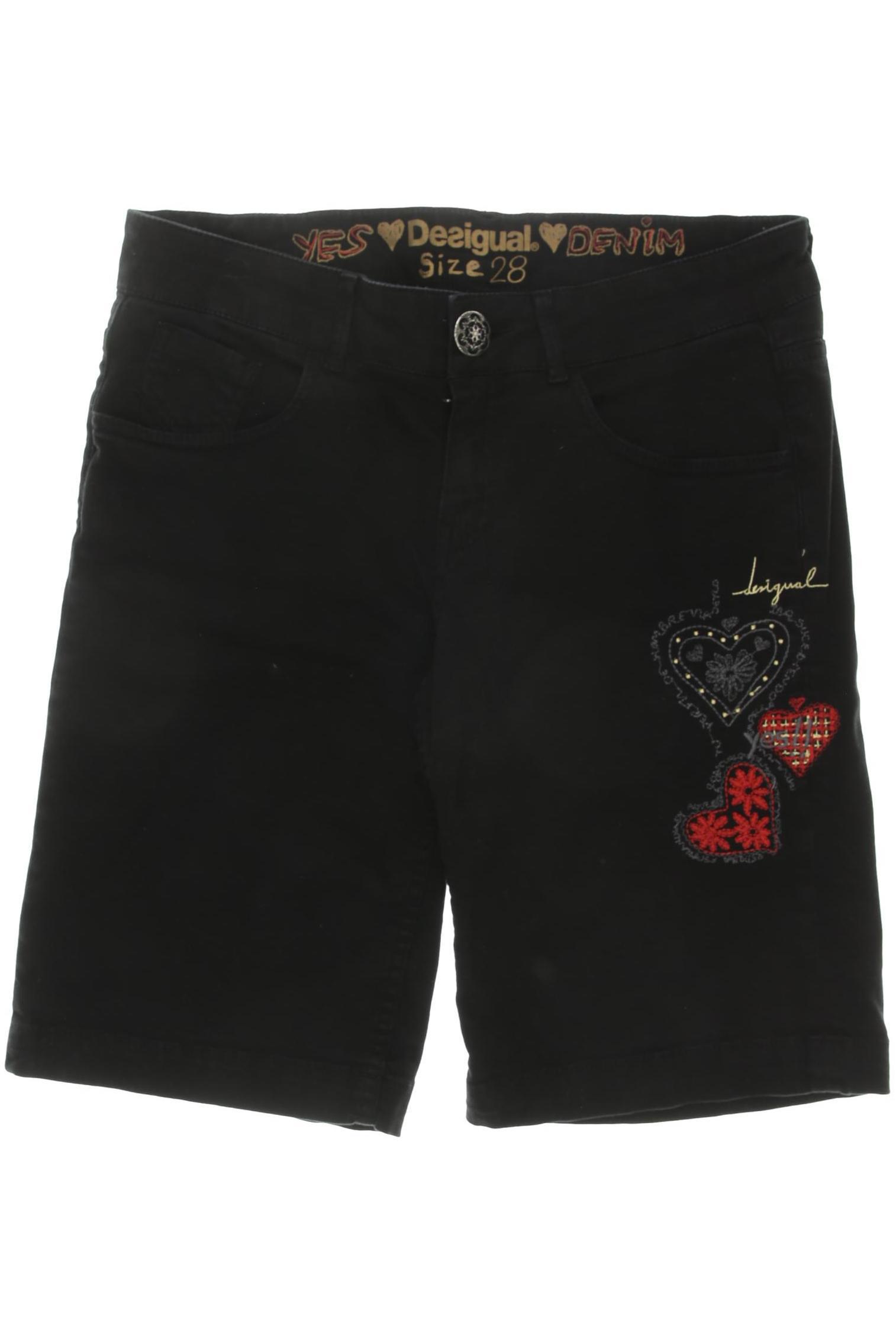 

Desigual Damen Shorts, schwarz, Gr. 28