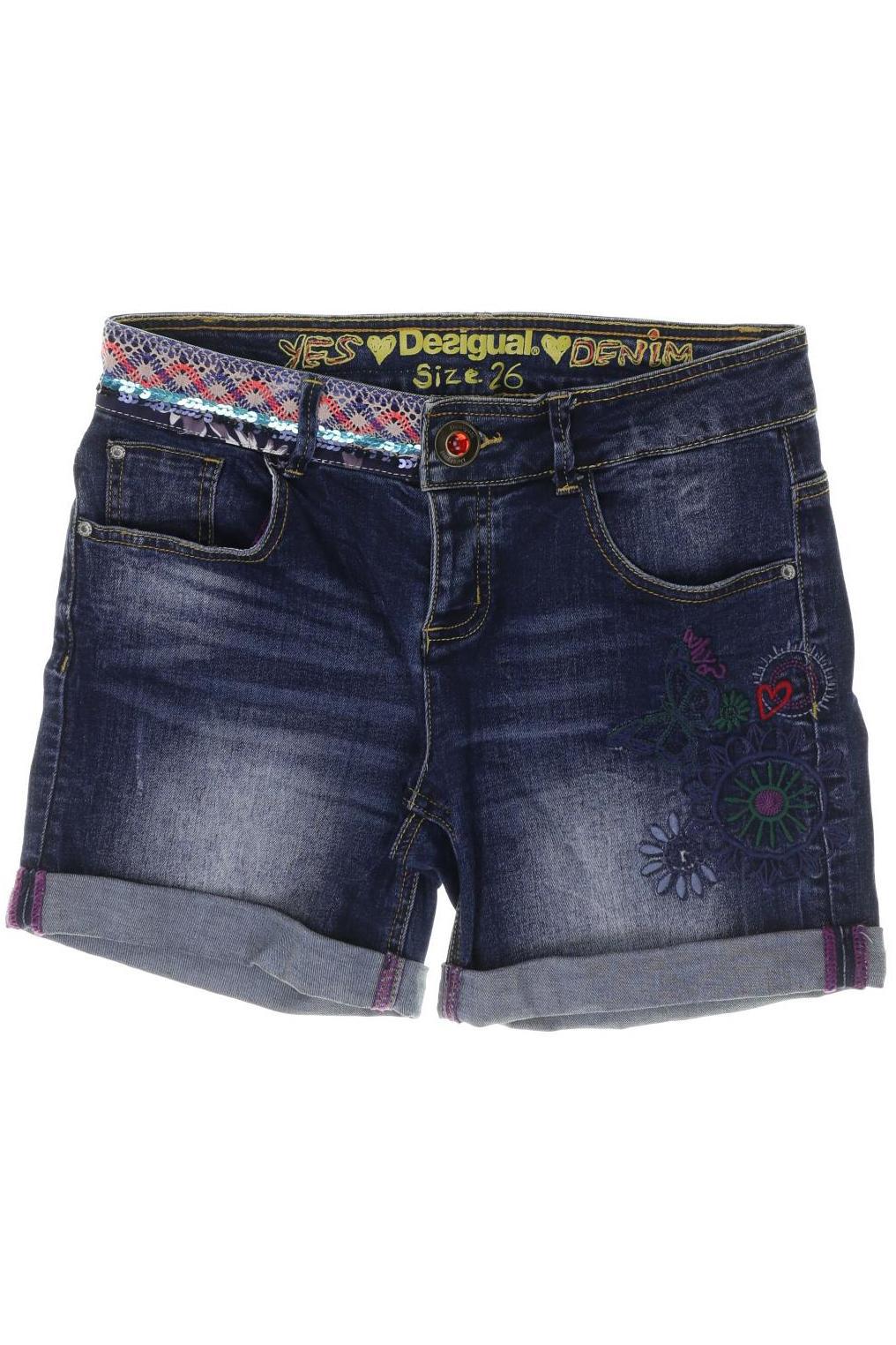 

Desigual Damen Shorts, blau, Gr. 26