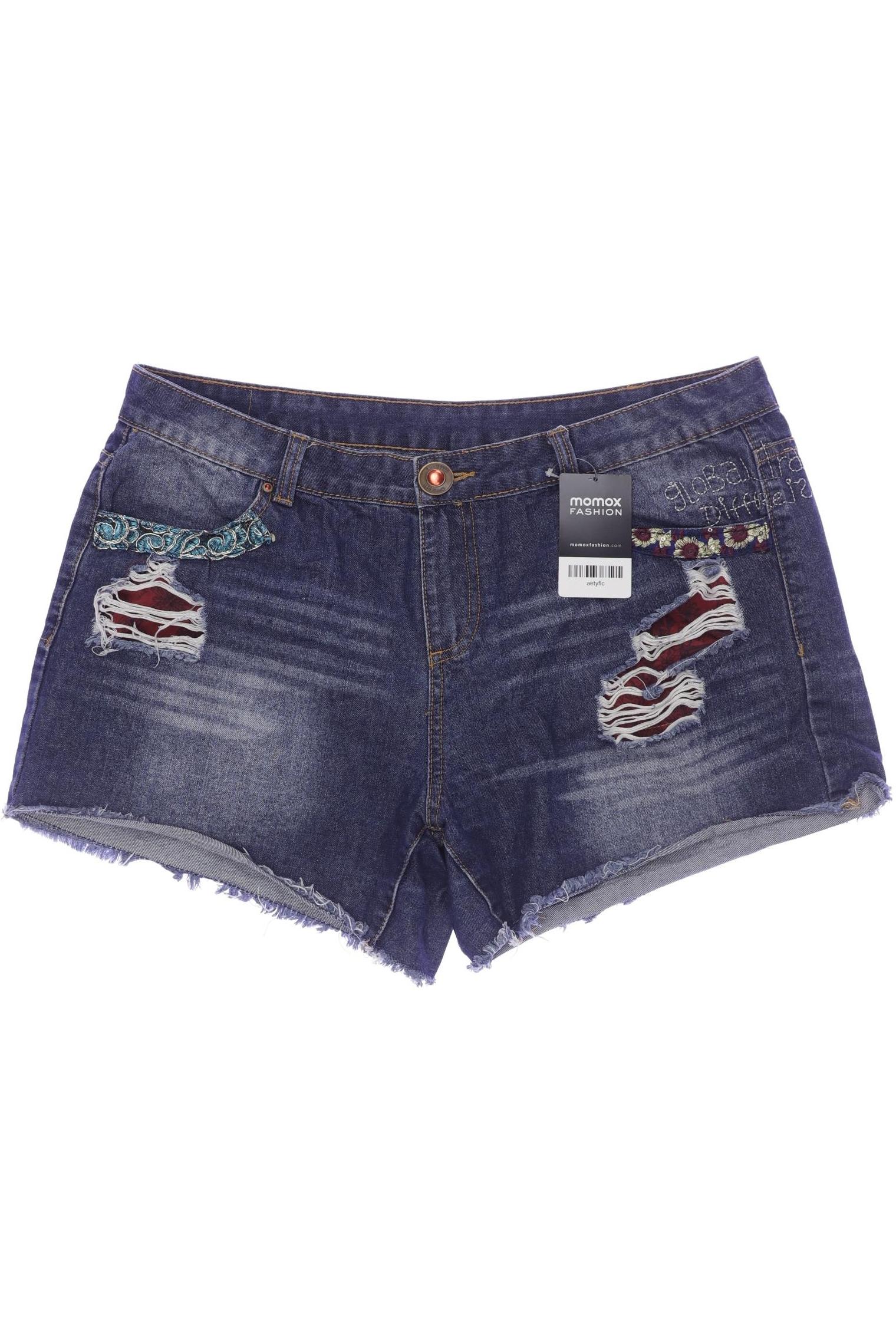 

Desigual Damen Shorts, marineblau, Gr. 34