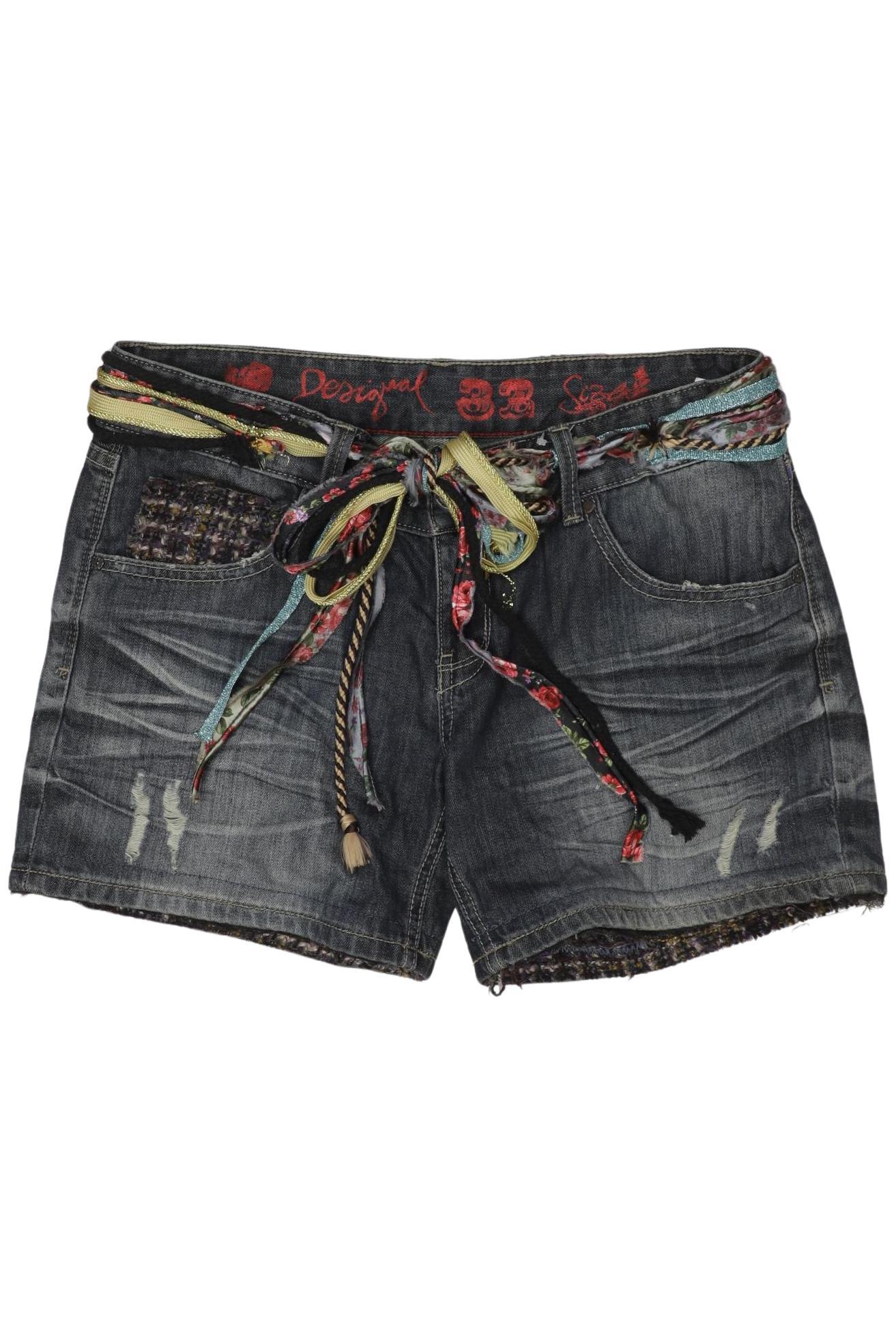 

Desigual Damen Shorts, blau, Gr. 32