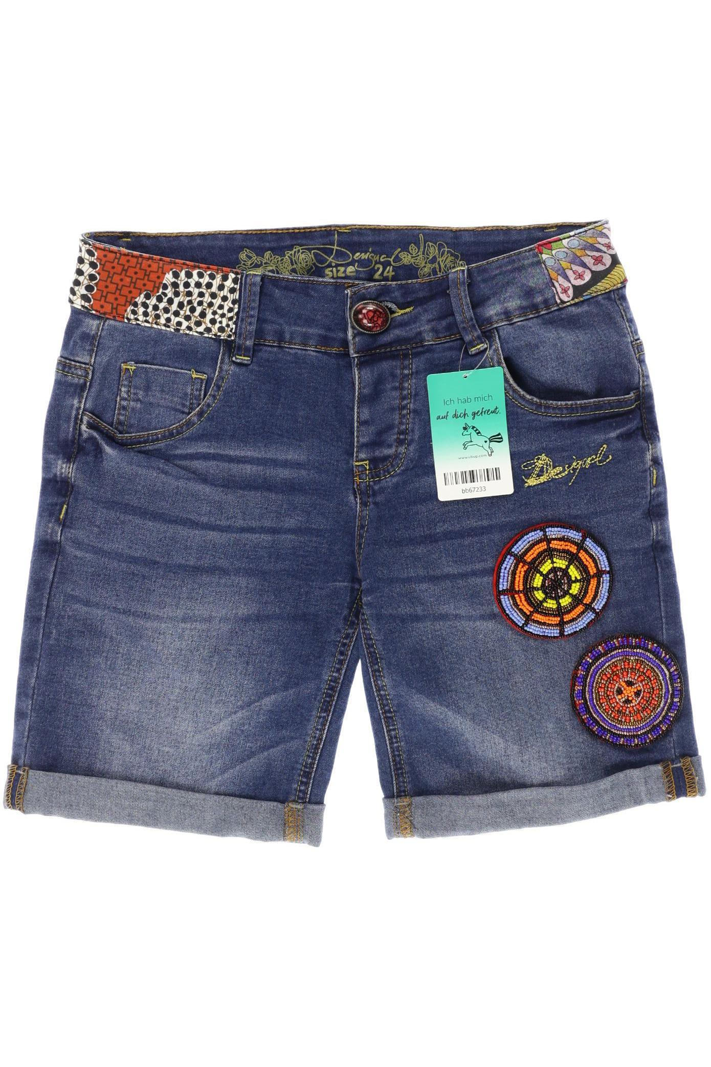 

Desigual Damen Shorts, blau, Gr. 24