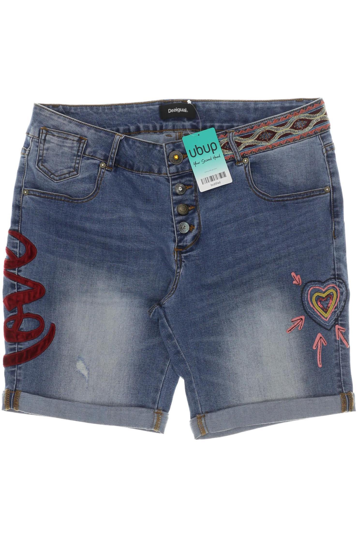 

Desigual Damen Shorts, blau, Gr. 33